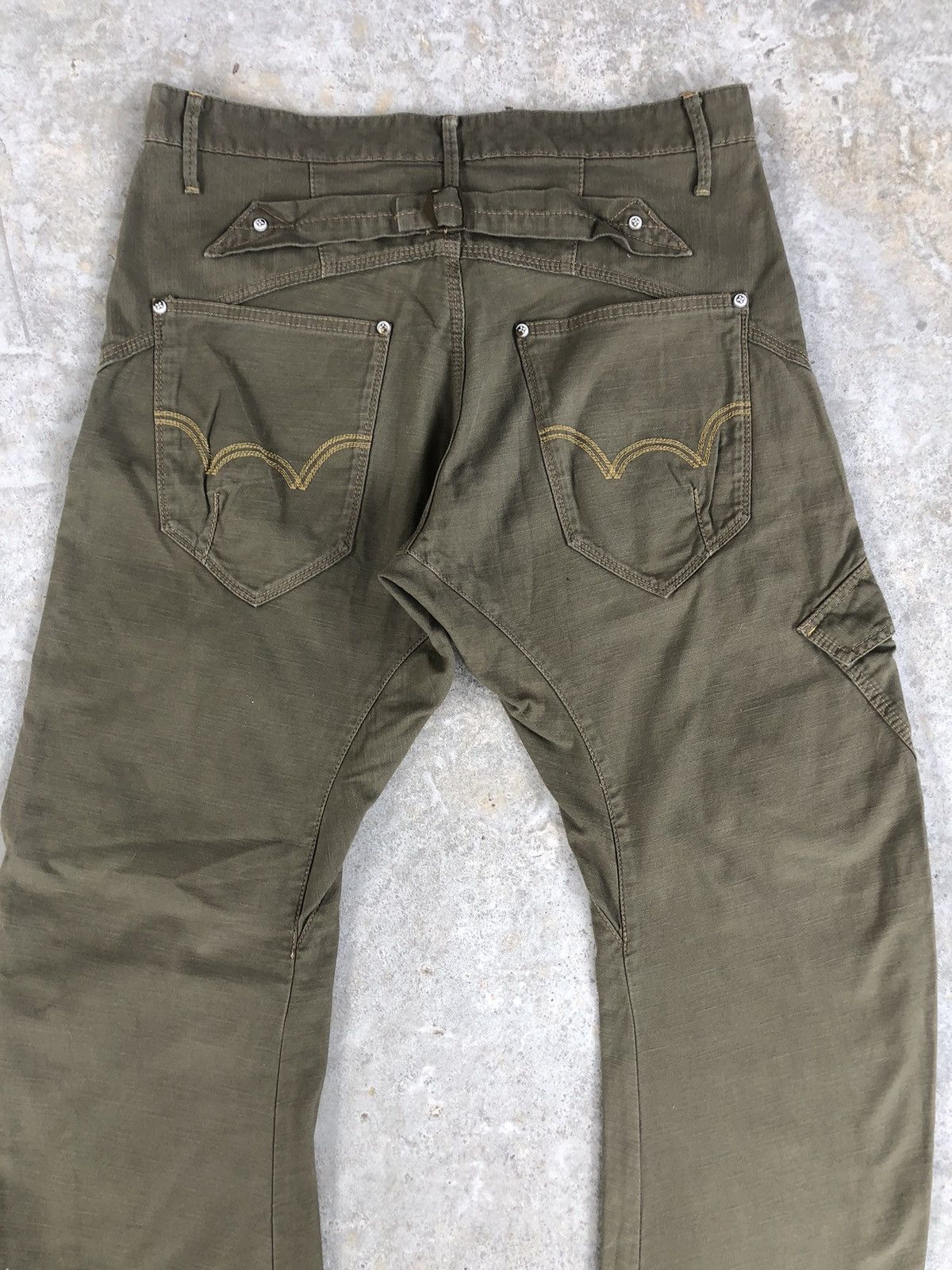 Edwin Japanese Edwin Cargo Pants Tactical Multipocket Back Buckle Size US 32 / EU 48 - 8 Thumbnail