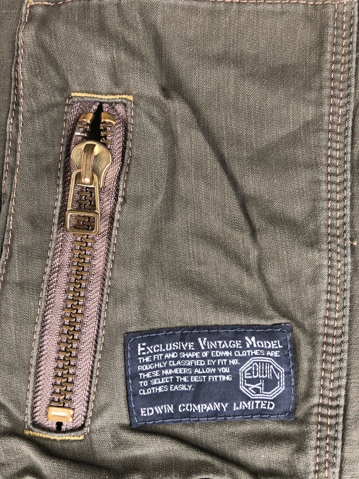 Edwin Japanese Edwin Cargo Pants Tactical Multipocket Back Buckle Size US 32 / EU 48 - 13 Thumbnail