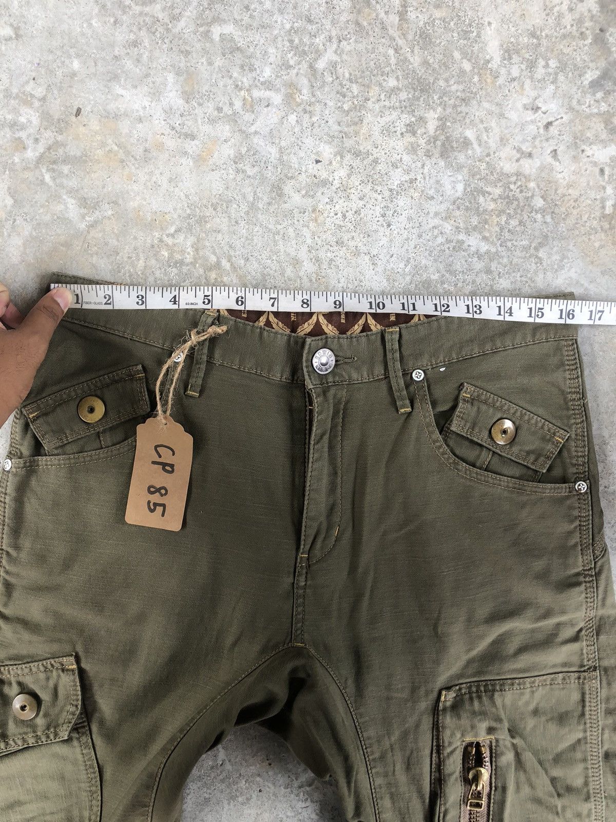Edwin Japanese Edwin Cargo Pants Tactical Multipocket Back Buckle Size US 32 / EU 48 - 16 Thumbnail