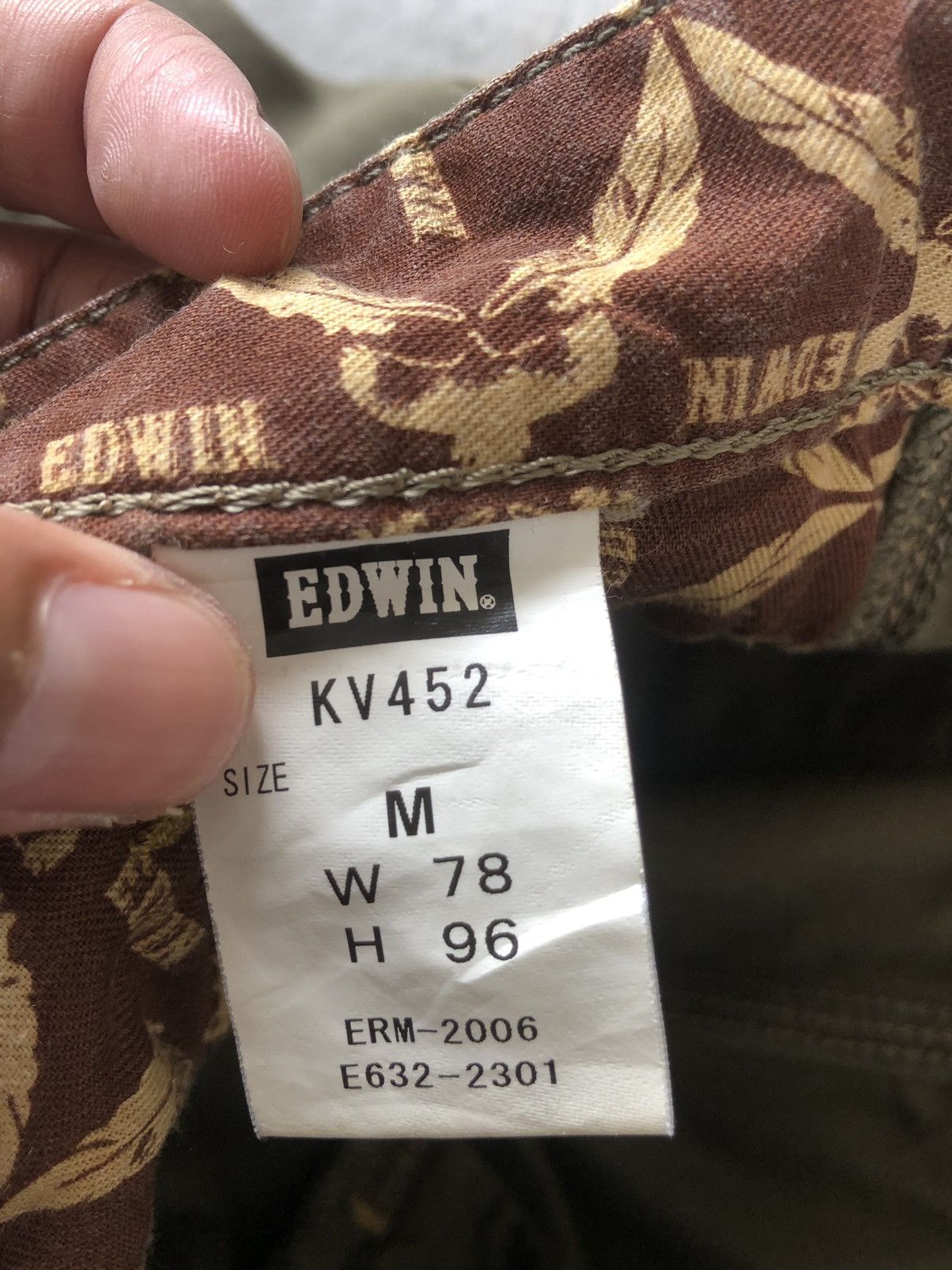 Edwin Japanese Edwin Cargo Pants Tactical Multipocket Back Buckle Size US 32 / EU 48 - 14 Thumbnail