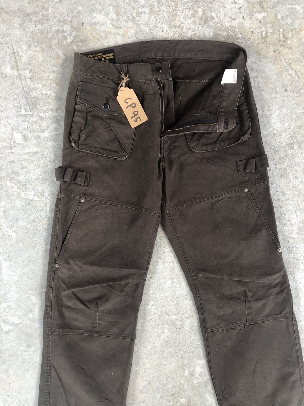 PPFM PPFM BUAER F.F Navy Cargo Pants Tactical Multipocket Size US 31 - 3 Thumbnail