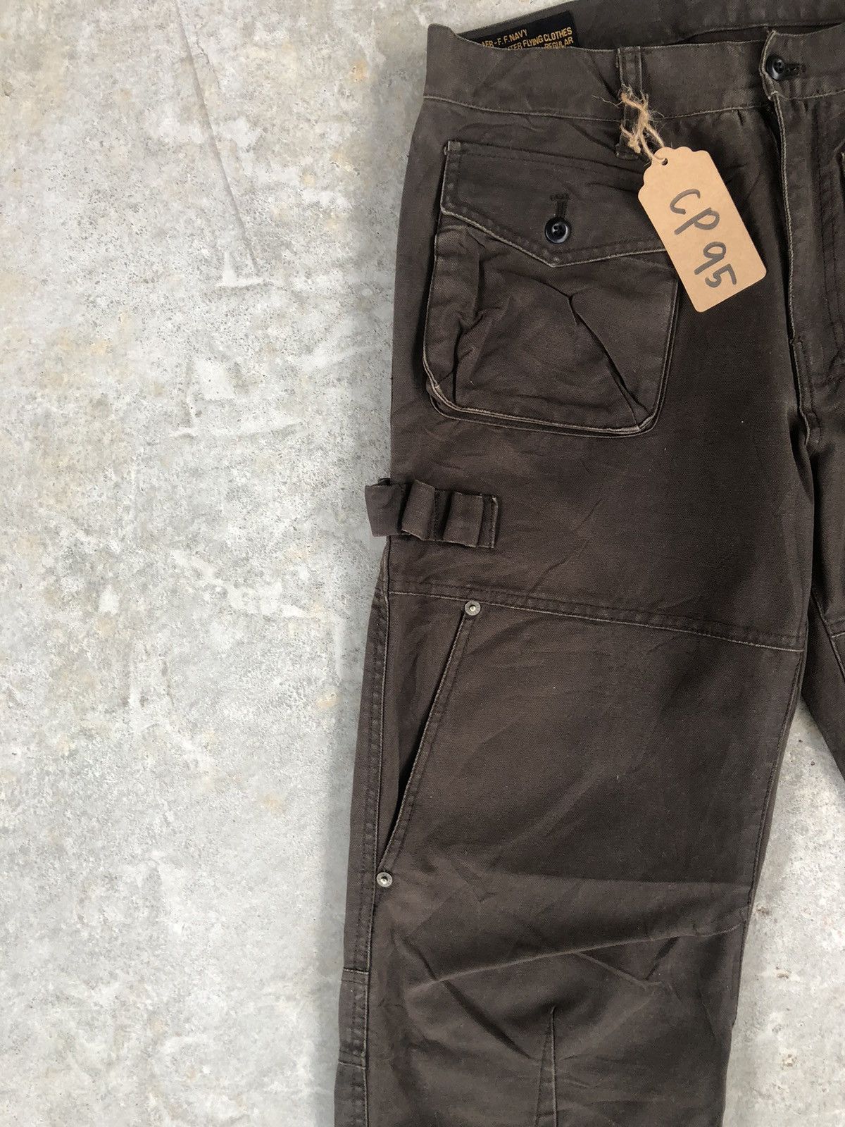 PPFM PPFM BUAER F.F Navy Cargo Pants Tactical Multipocket Size US 31 - 4 Thumbnail