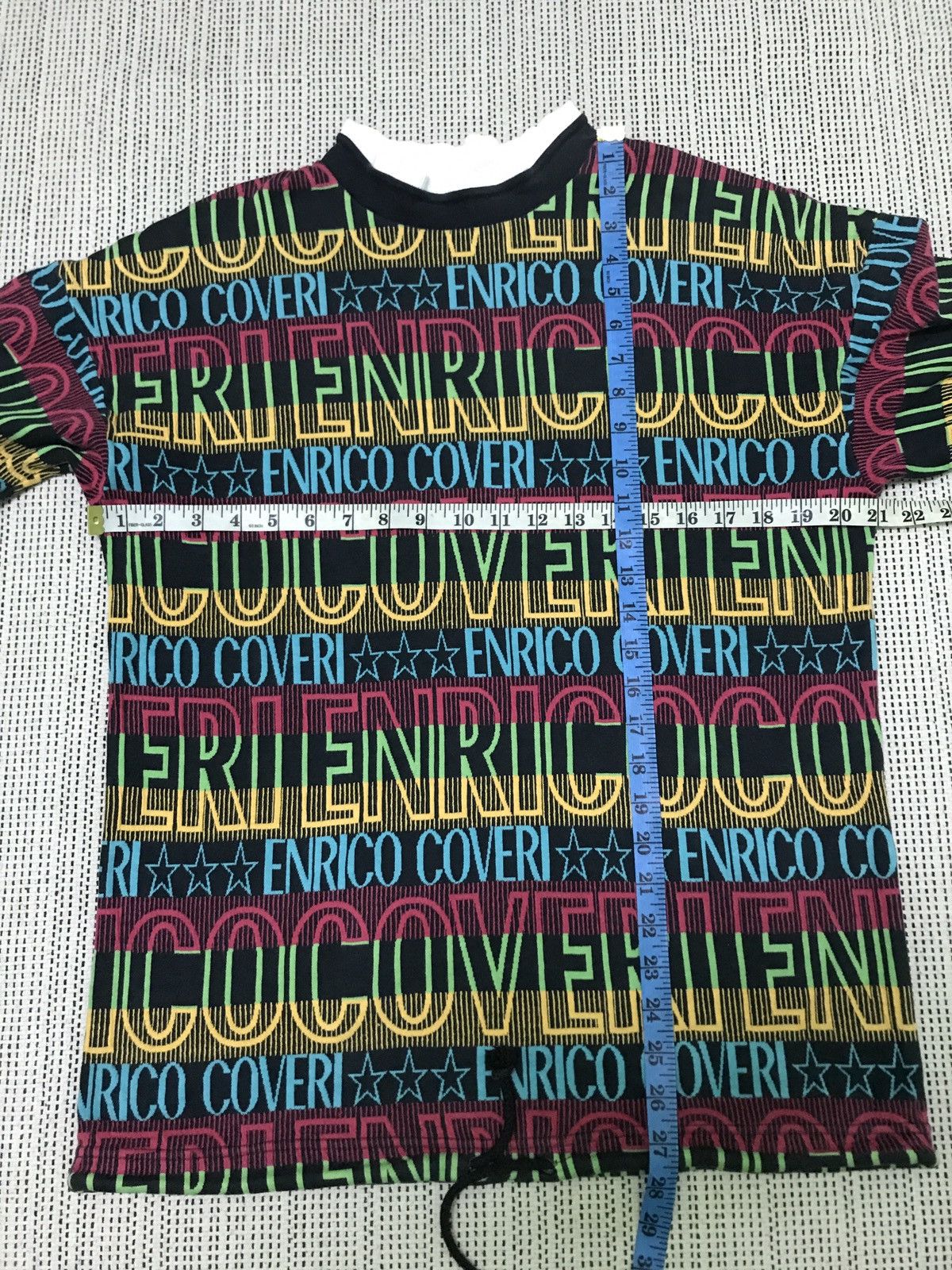 Enrico Coveri ‼️‼️ enrico coveri full prin very rare Size US M / EU 48-50 / 2 - 9 Thumbnail