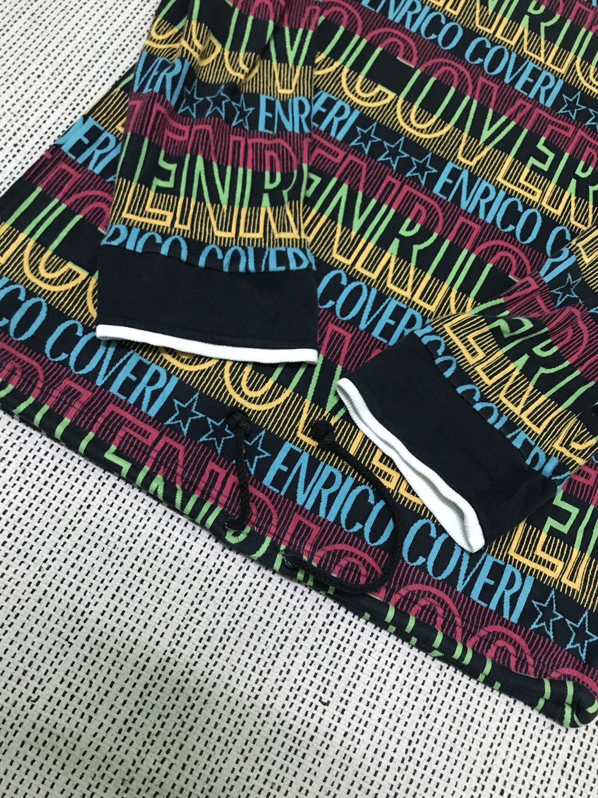 Enrico Coveri ‼️‼️ enrico coveri full prin very rare Size US M / EU 48-50 / 2 - 4 Thumbnail