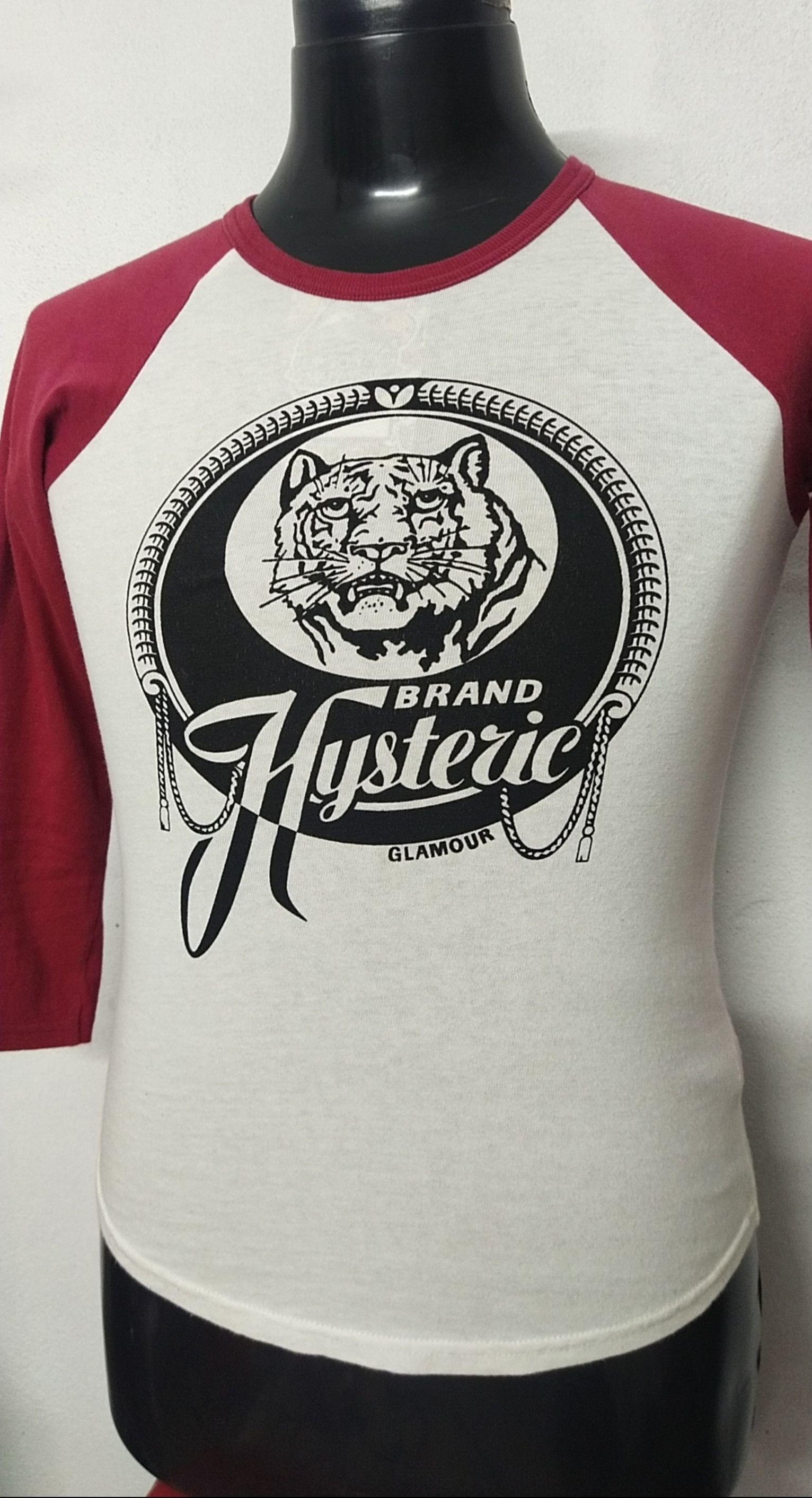 Hysteric Glamour Final Drop Hysteric Glamour Raglan tshirt Size S / US 4 / IT 40 - 1 Thumbnail