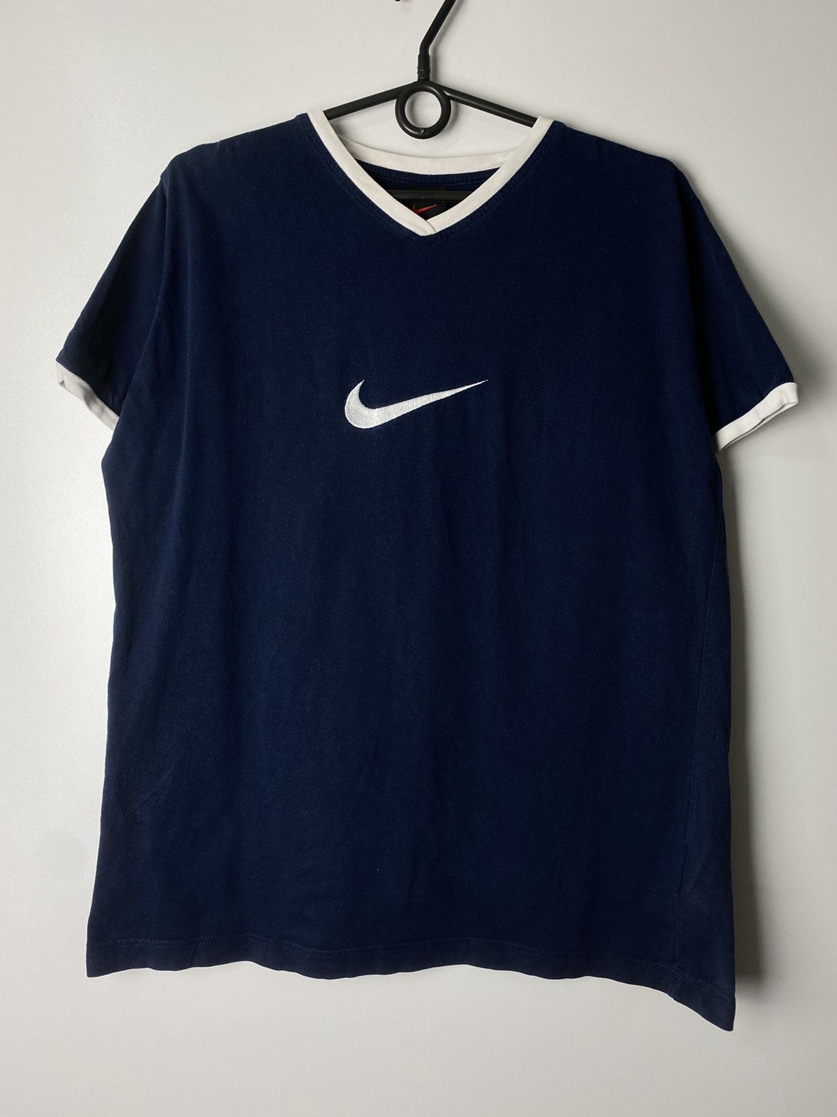 Vintage Nike vintage center swoosh t-shirts size S Size US S / EU 44-46 / 1 - 1 Thumbnail