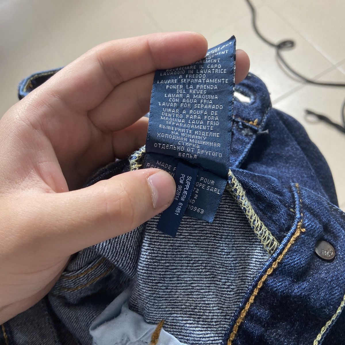 Polo Ralph Lauren × Ralph Lauren Sport Vintage Ralph Lauren Sport Blue Label women’s jeans Size 26" / US 2 / IT 38 - 13 Thumbnail