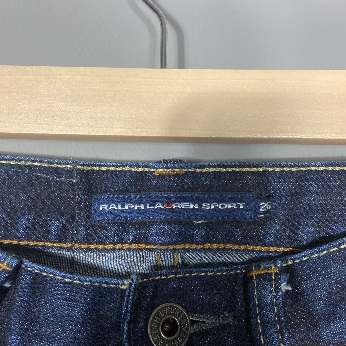 Polo Ralph Lauren × Ralph Lauren Sport Vintage Ralph Lauren Sport Blue Label women’s jeans Size 26" / US 2 / IT 38 - 9 Thumbnail