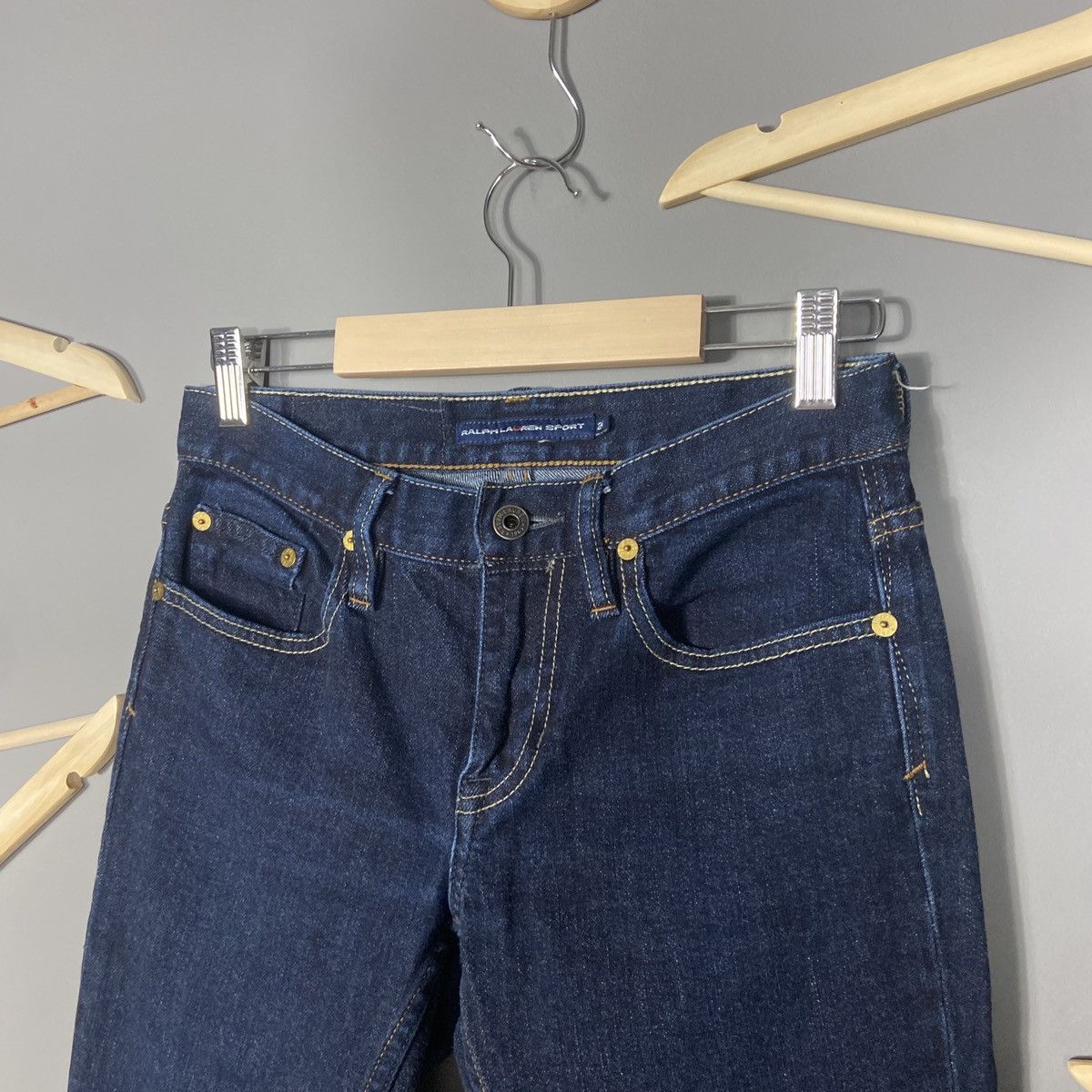 Polo Ralph Lauren × Ralph Lauren Sport Vintage Ralph Lauren Sport Blue Label women’s jeans Size 26" / US 2 / IT 38 - 8 Thumbnail