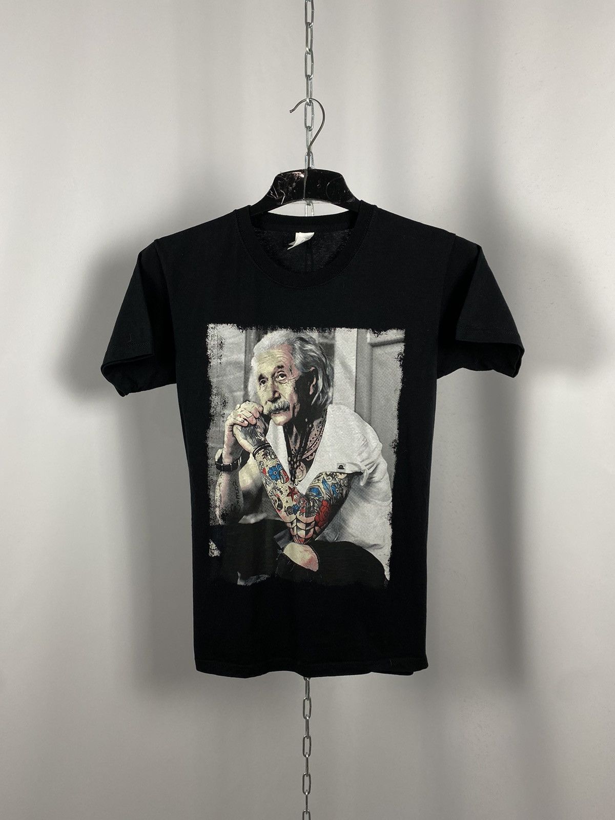Band Tees Einstein tattoo big logo size S Size US S / EU 44-46 / 1 - 1 Thumbnail