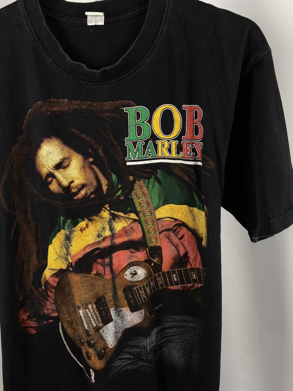 Bob Marley Bob Marley vintage T-shirts big logo Rasta band tee size XL Size US XL / EU 56 / 4 - 3 Thumbnail