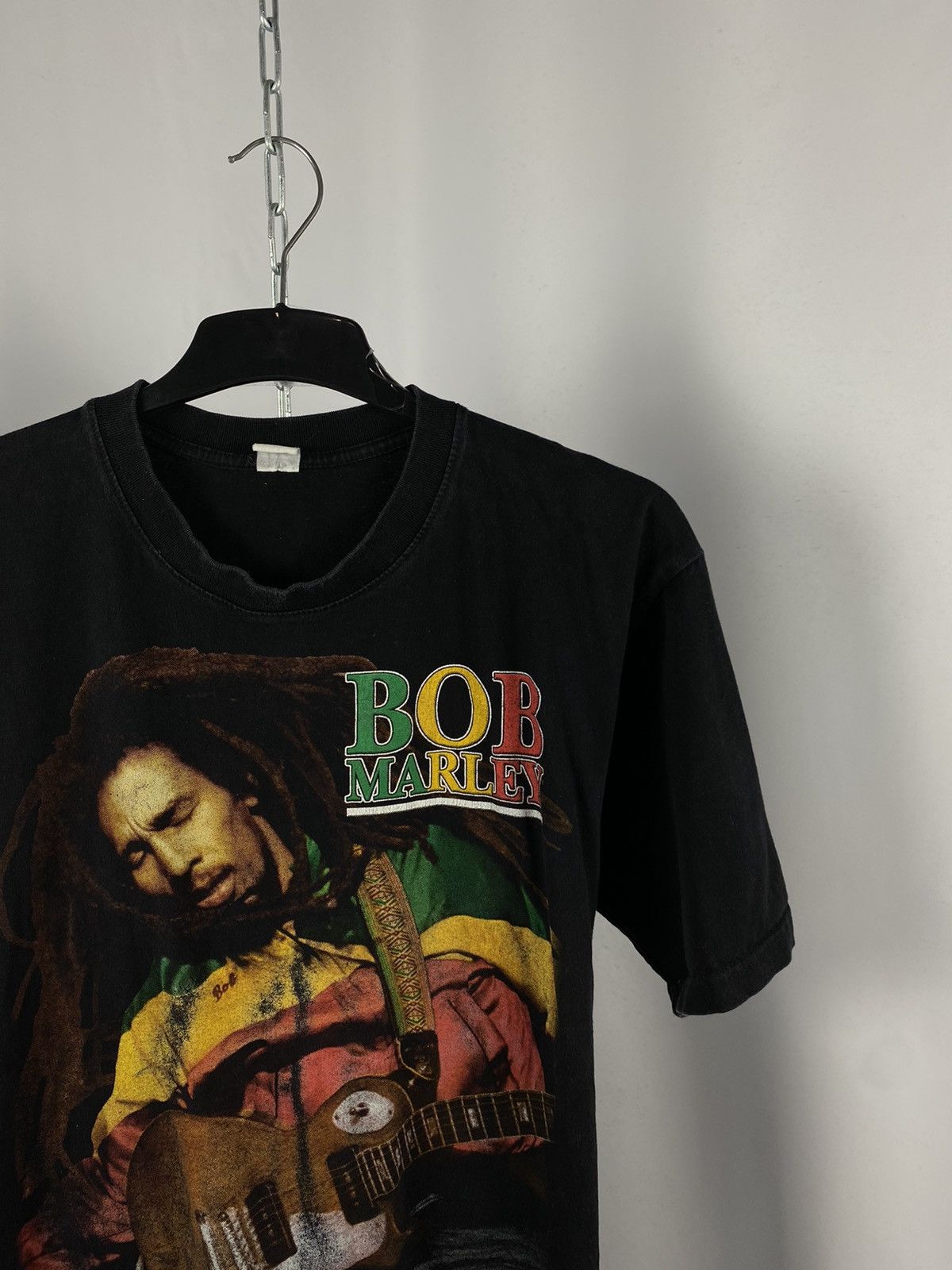 Bob Marley Bob Marley vintage T-shirts big logo Rasta band tee size XL Size US XL / EU 56 / 4 - 2 Thumbnail