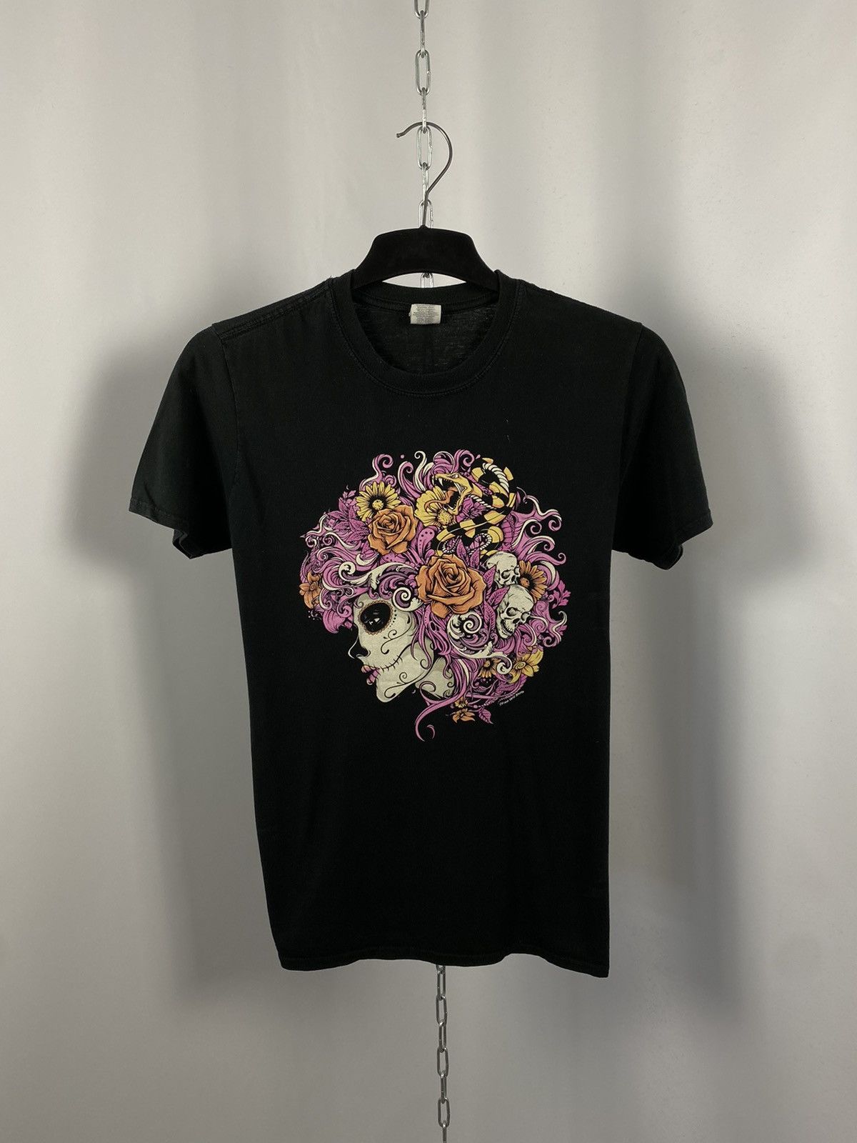 Band Tees Skeleton Halloween band tee T-shirts metal big logo size M Size US XS / EU 42 / 0 - 1 Thumbnail