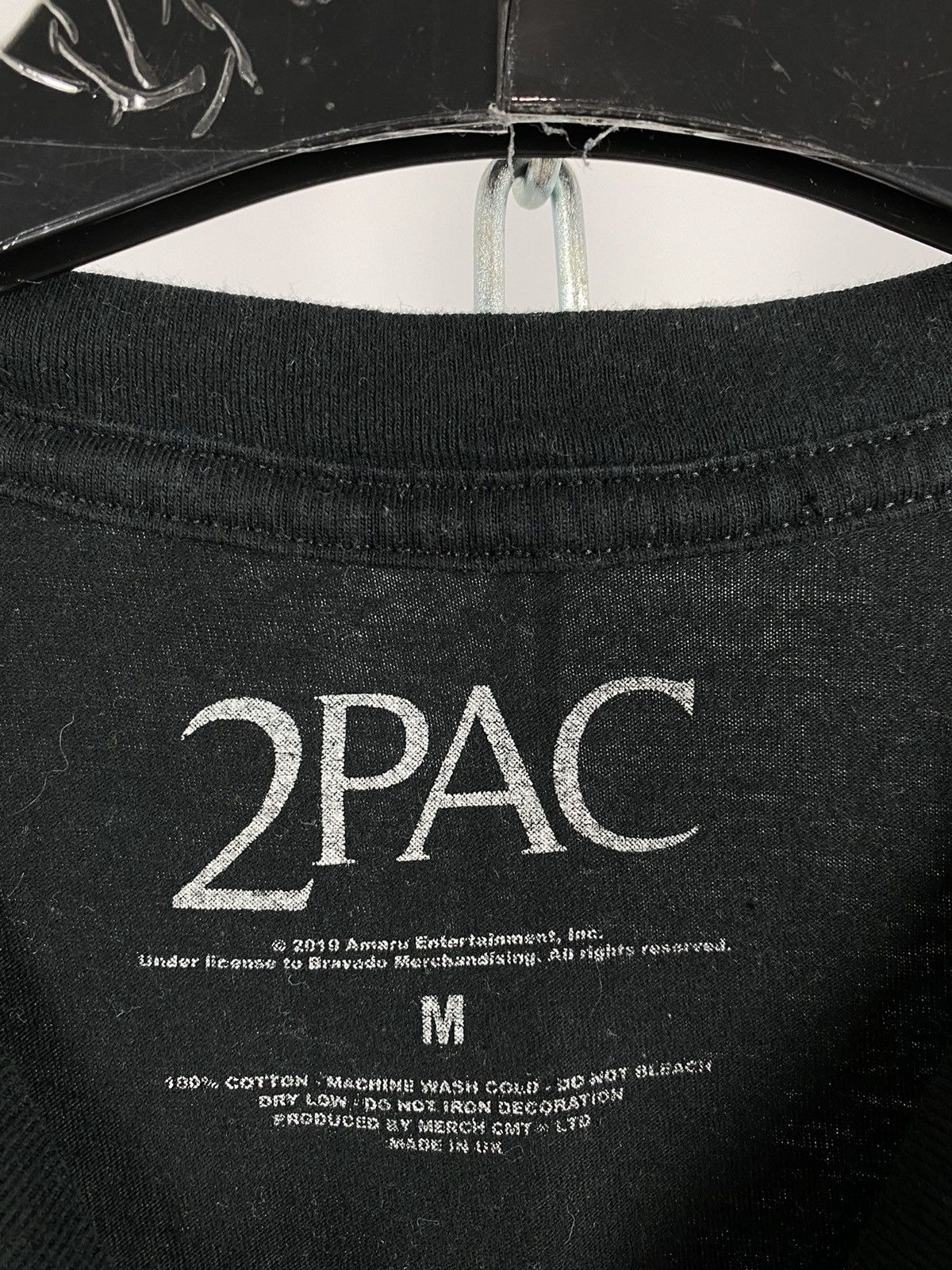 Rap Tees 2pac rap tee band tee big logo streetwear size M Size US M / EU 48-50 / 2 - 4 Thumbnail