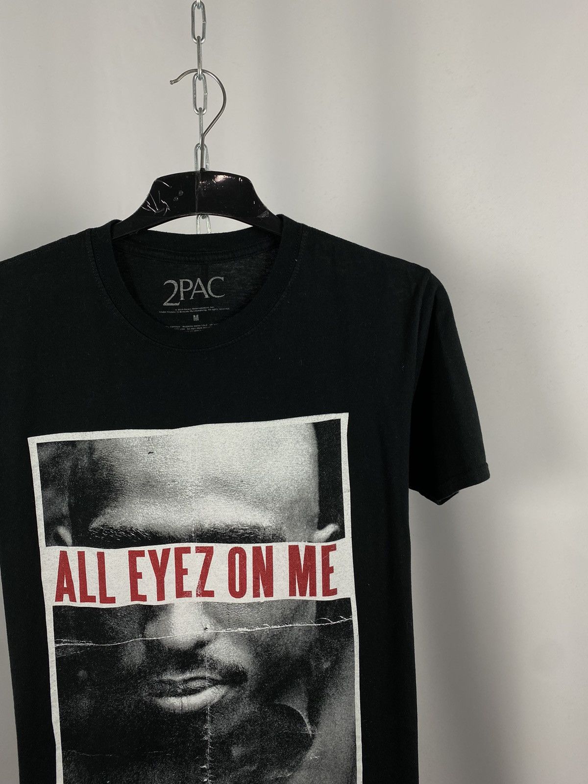 Rap Tees 2pac rap tee band tee big logo streetwear size M Size US M / EU 48-50 / 2 - 2 Thumbnail