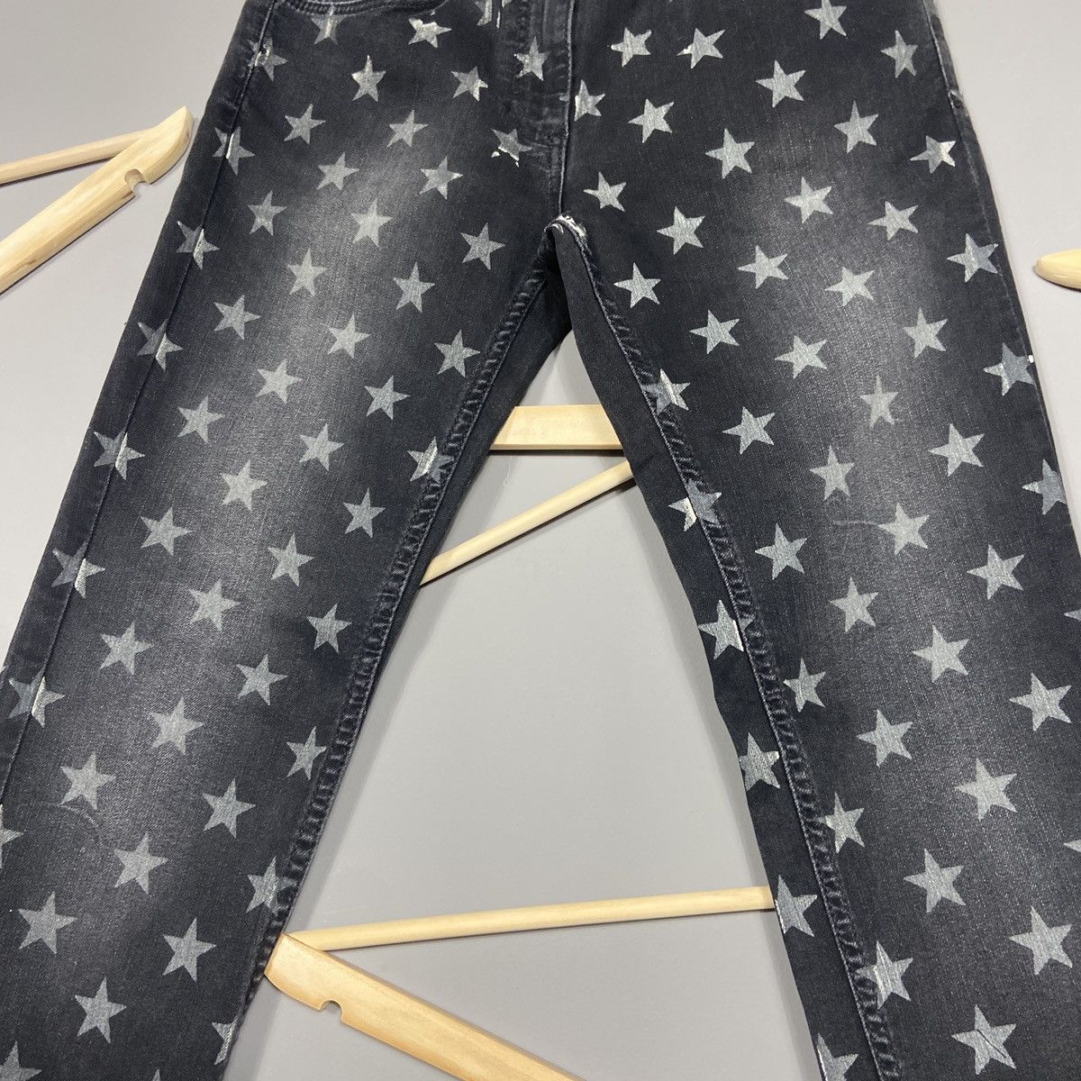 Sandro Sandro Paris Star Monogram Kate Moss Style Jeans Size 26" / US 2 / IT 38 - 8 Thumbnail