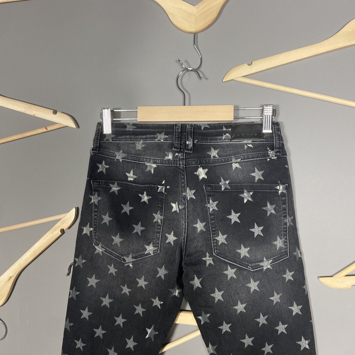 Sandro Sandro Paris Star Monogram Kate Moss Style Jeans Size 26" / US 2 / IT 38 - 12 Thumbnail
