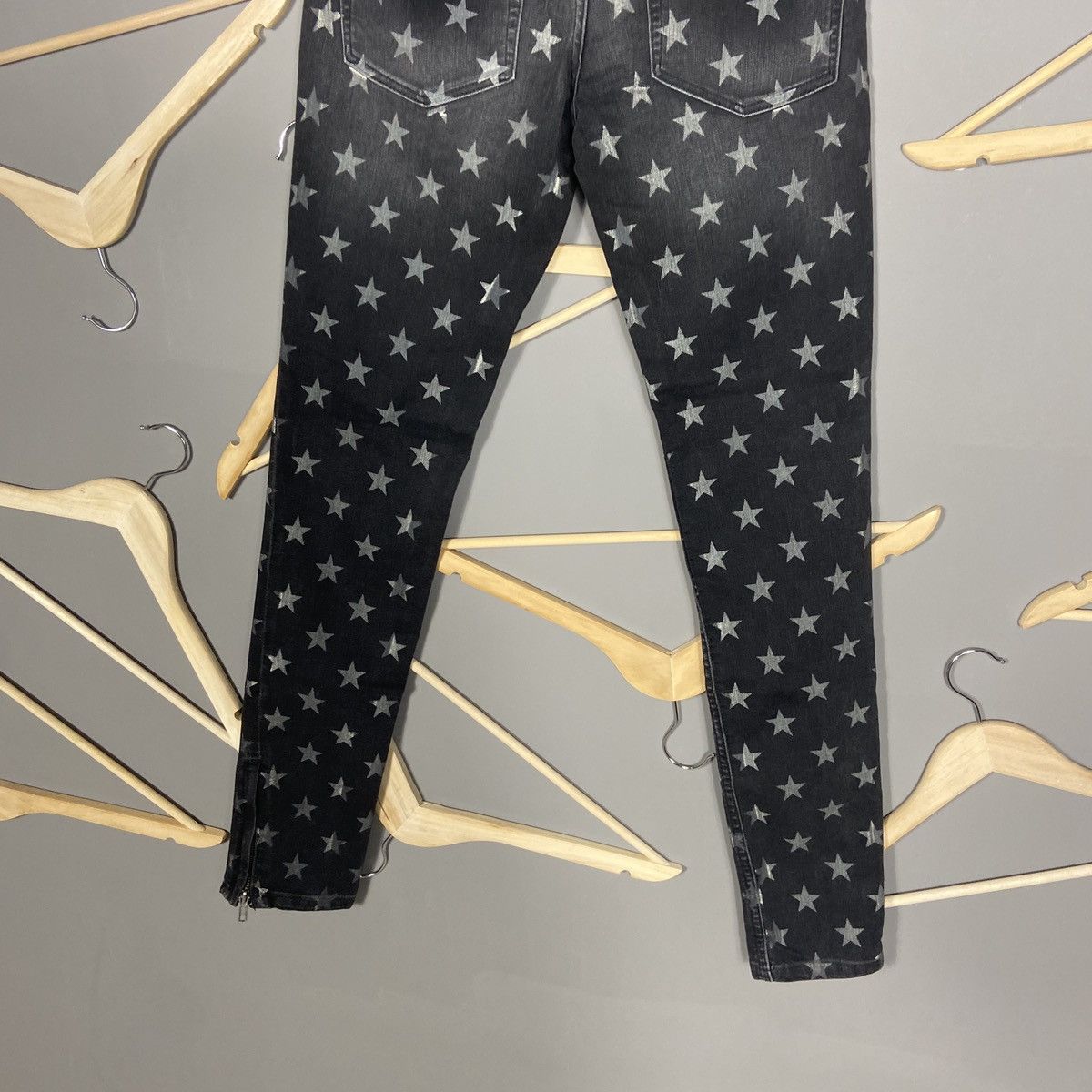 Sandro Sandro Paris Star Monogram Kate Moss Style Jeans Size 26" / US 2 / IT 38 - 13 Thumbnail