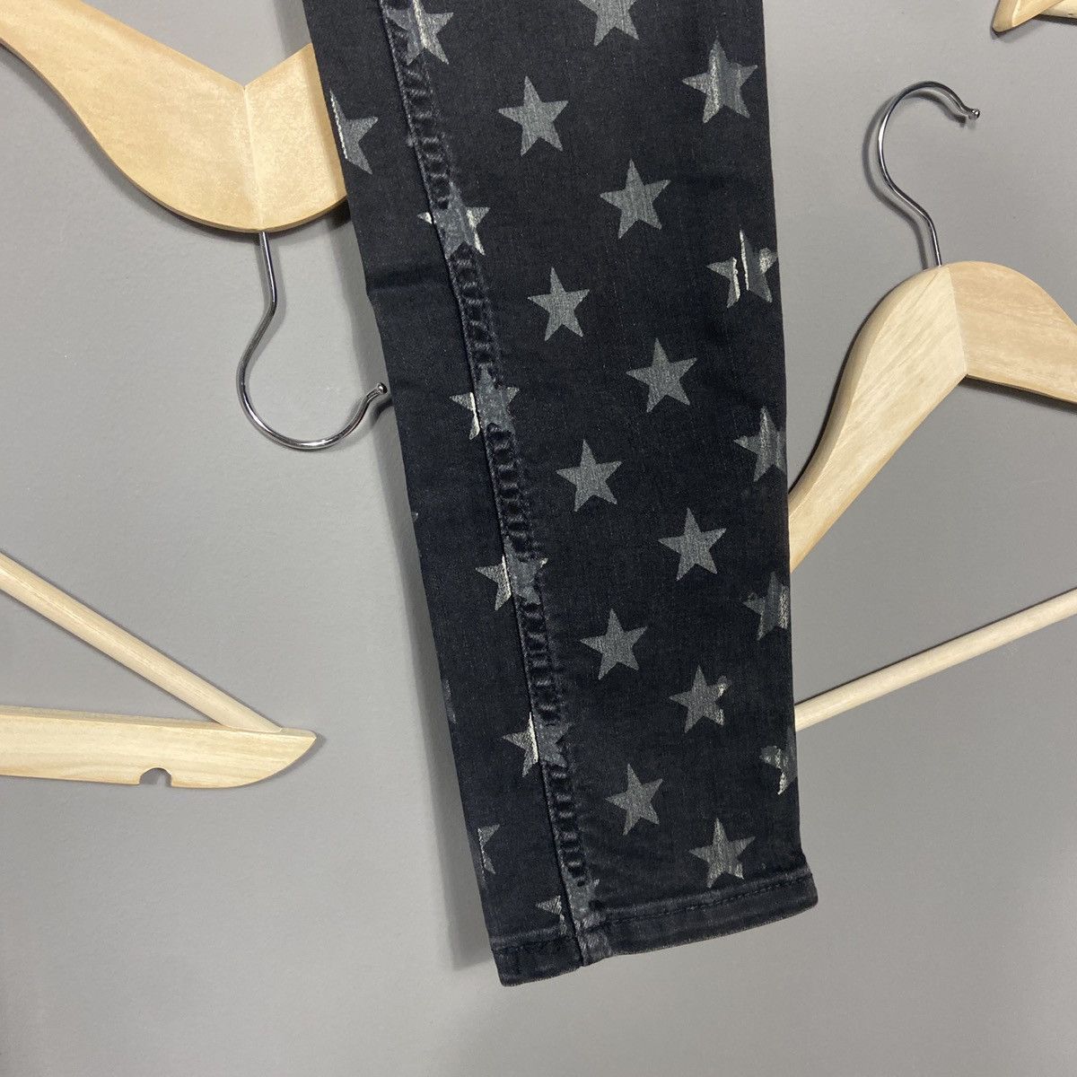 Sandro Sandro Paris Star Monogram Kate Moss Style Jeans Size 26" / US 2 / IT 38 - 6 Thumbnail