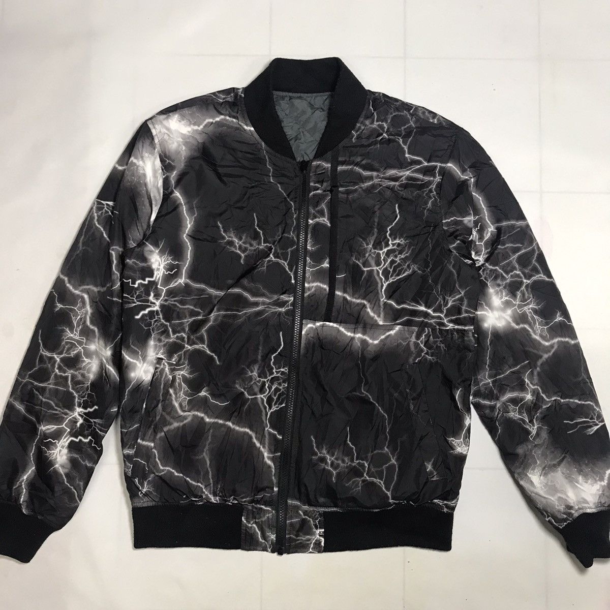 ✅FAST BINDING✅Bomber Jacket Lightning Rare