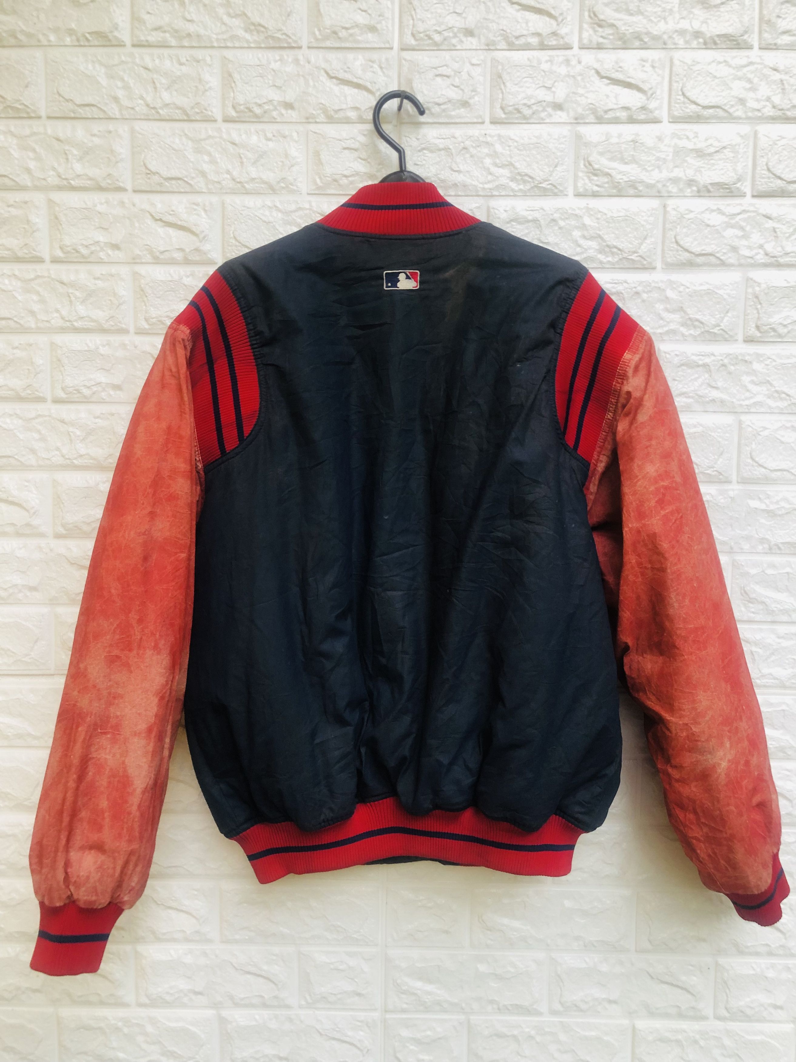 Japanese Brand × Majestic × Vintage Vintage Indians Majestic Baseball Japanese Fashion Style Size US L / EU 52-54 / 3 - 2 Thumbnail