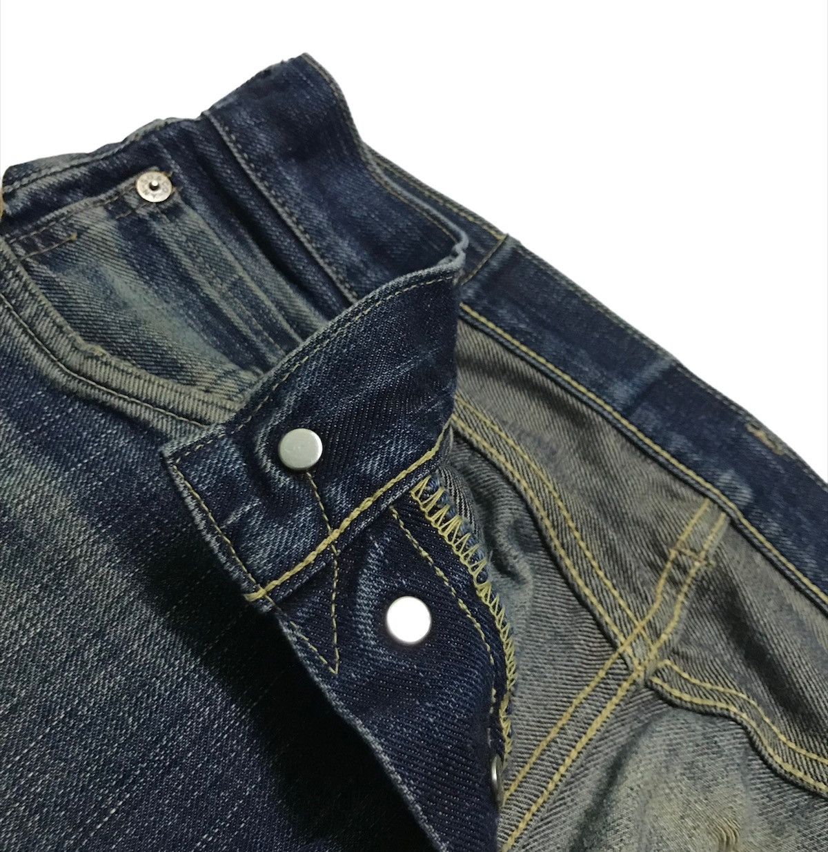 Japanese Brand × Vintage Vintage Smith’s american selvedge distressed denim jeans Size US 31 - 5 Thumbnail