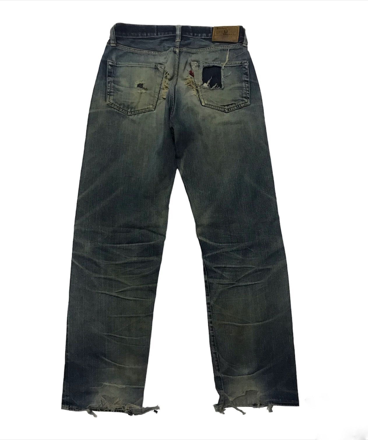 Japanese Brand × Vintage Vintage Smith’s american selvedge distressed denim jeans Size US 31 - 7 Thumbnail