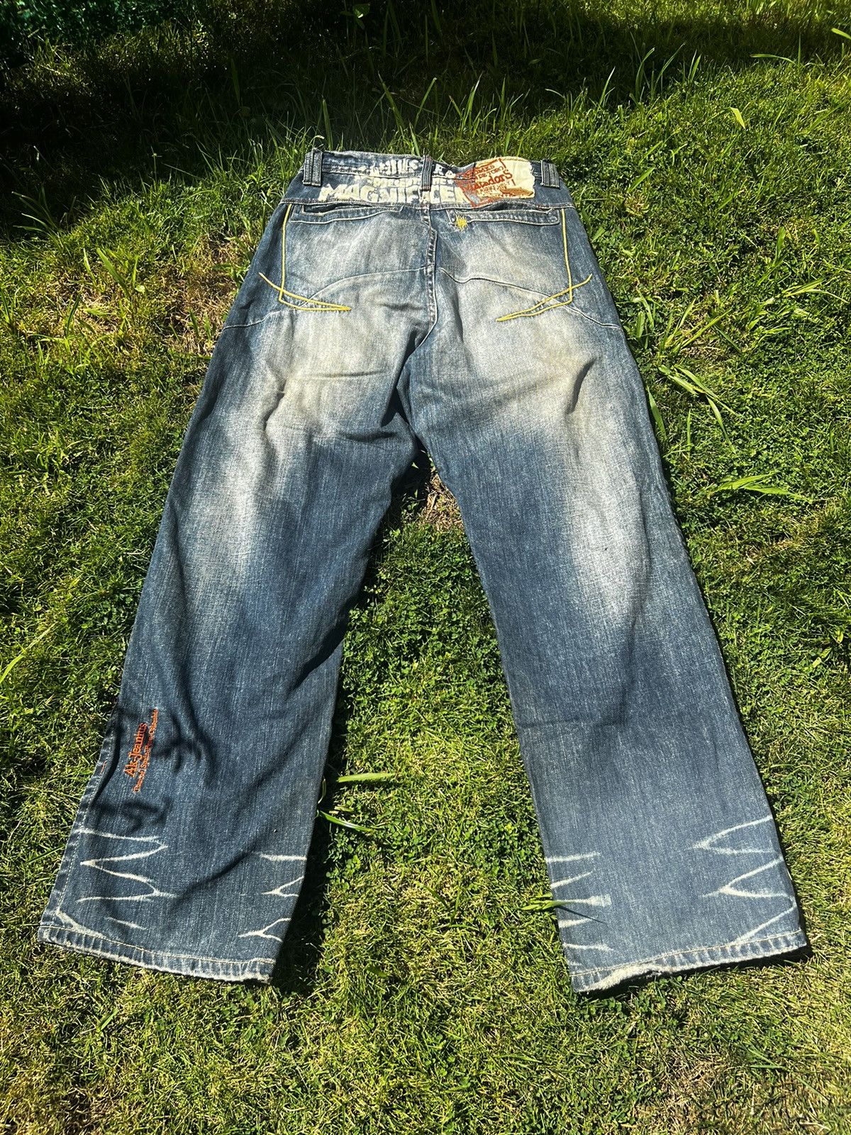 Akademiks × Vintage Vintage Akasemiks Jeans Rare waist 32 Size US 32 / EU 48 - 1 Thumbnail