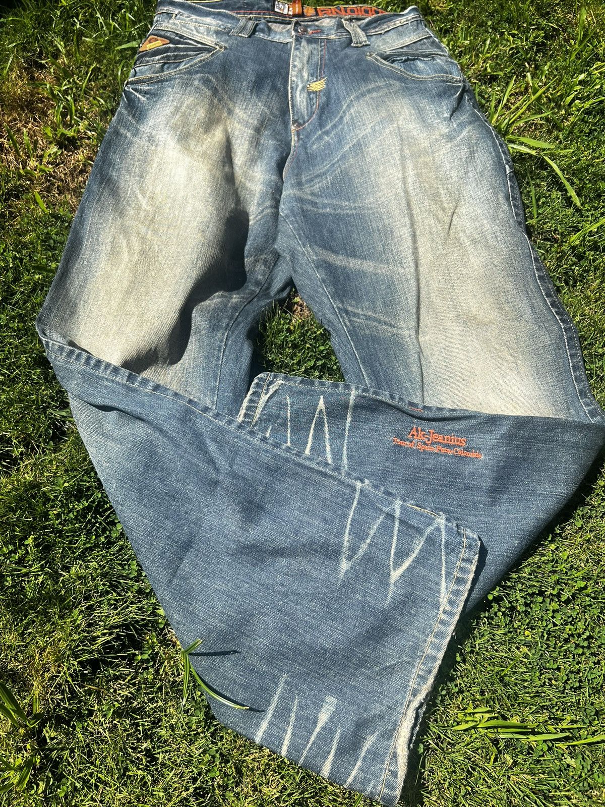 Akademiks × Vintage Vintage Akasemiks Jeans Rare waist 32 Size US 32 / EU 48 - 6 Thumbnail