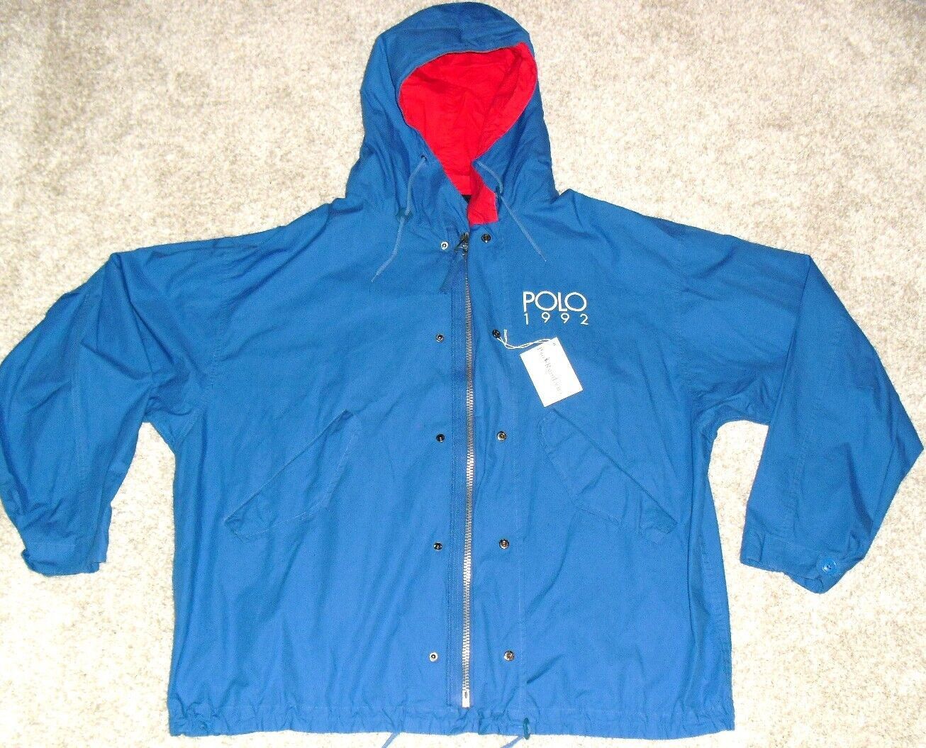 Polo Ralph Lauren Vintage Polo Ralph Lauren 1992 Windbreaker Jacket Large New Grailed