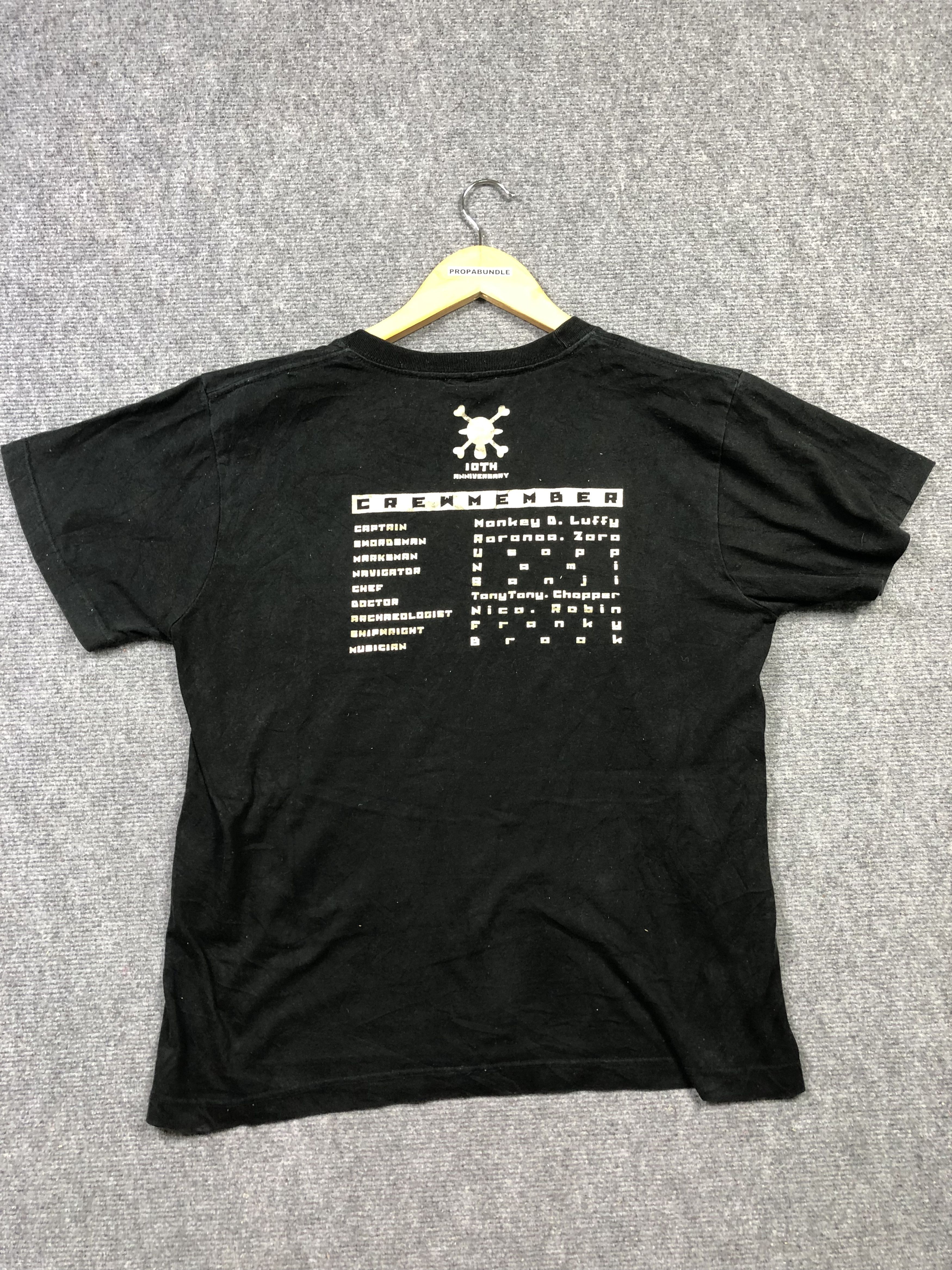 Anime One Piece 10Th Anniversary Tshirt Size US M / EU 48-50 / 2 - 5 Thumbnail