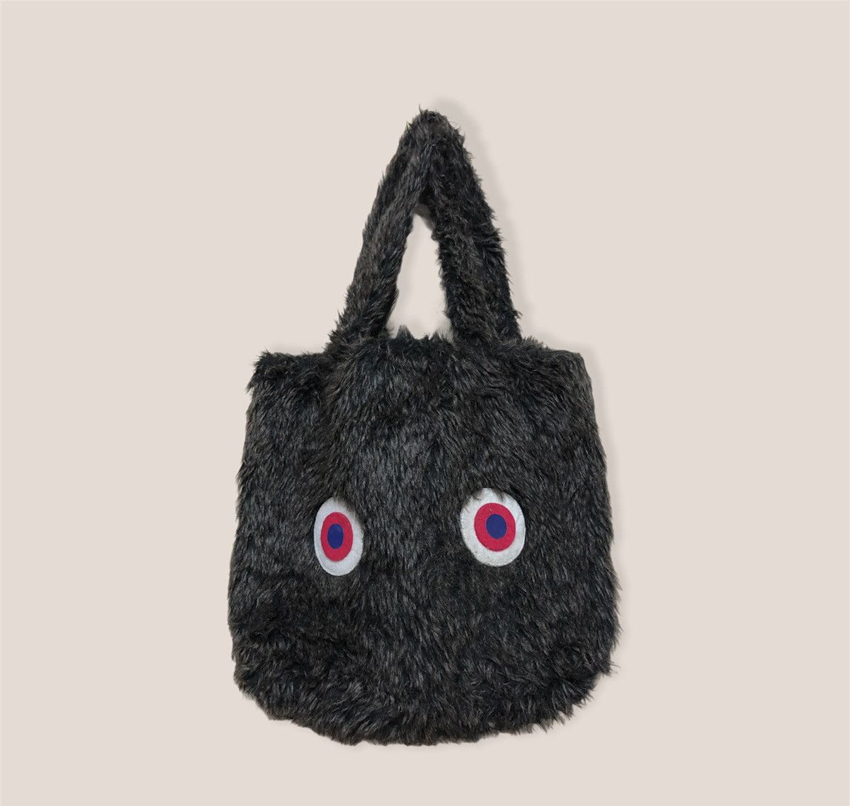Designer × Japanese Brand Sekai No Owari Tote Bag Fur Design Big Eye Size ONE SIZE - 2 Thumbnail