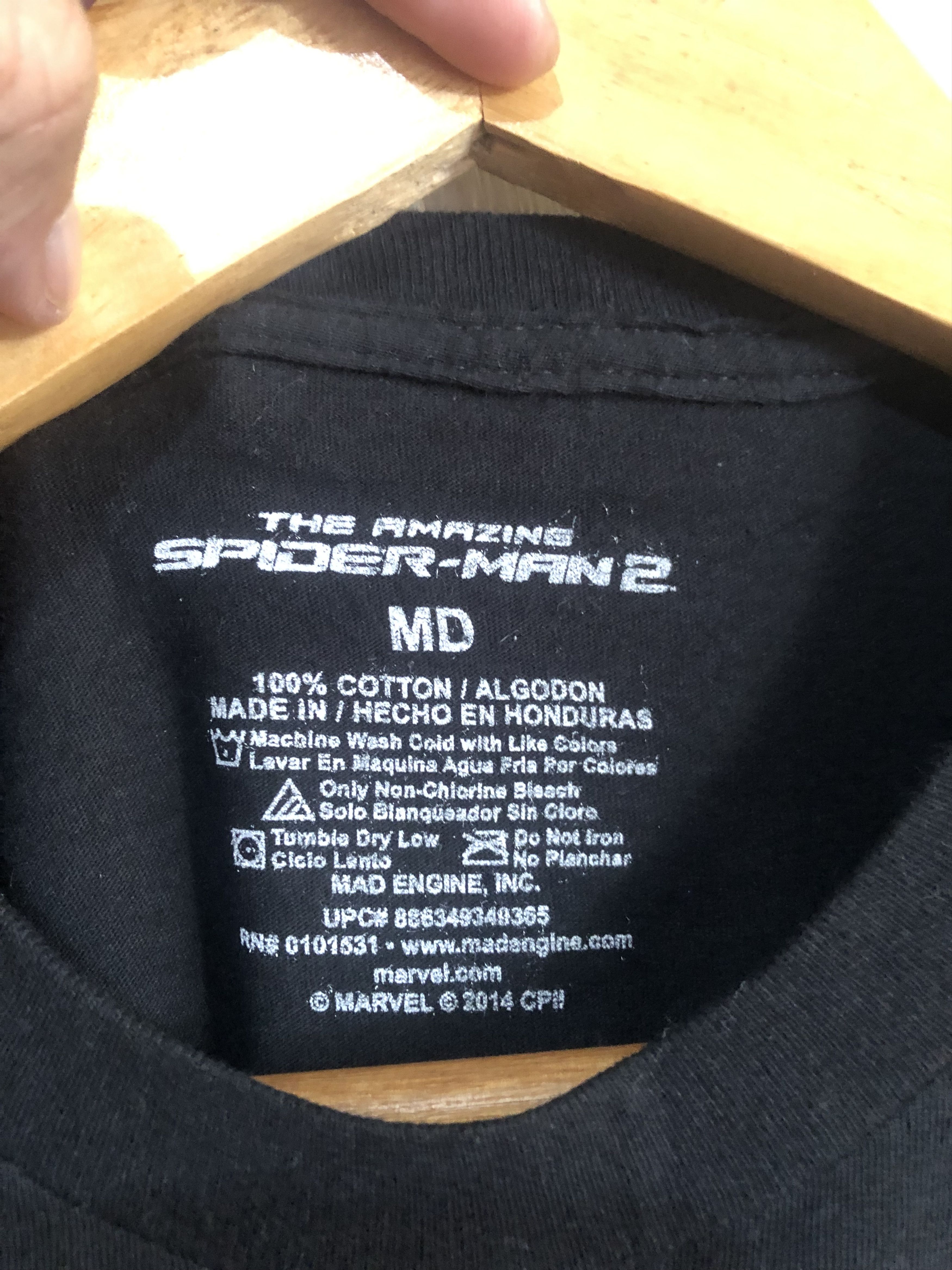 DC Comics The Amazing Spider Man 2 Marvel Tshirt Size US M / EU 48-50 / 2 - 3 Thumbnail