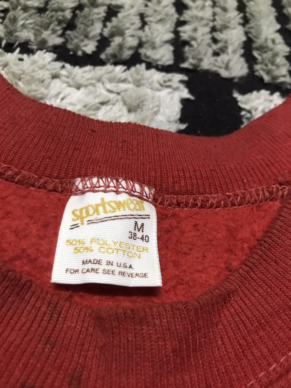 Vintage Vintage plain sweatshirt Size US M / EU 48-50 / 2 - 2 Thumbnail