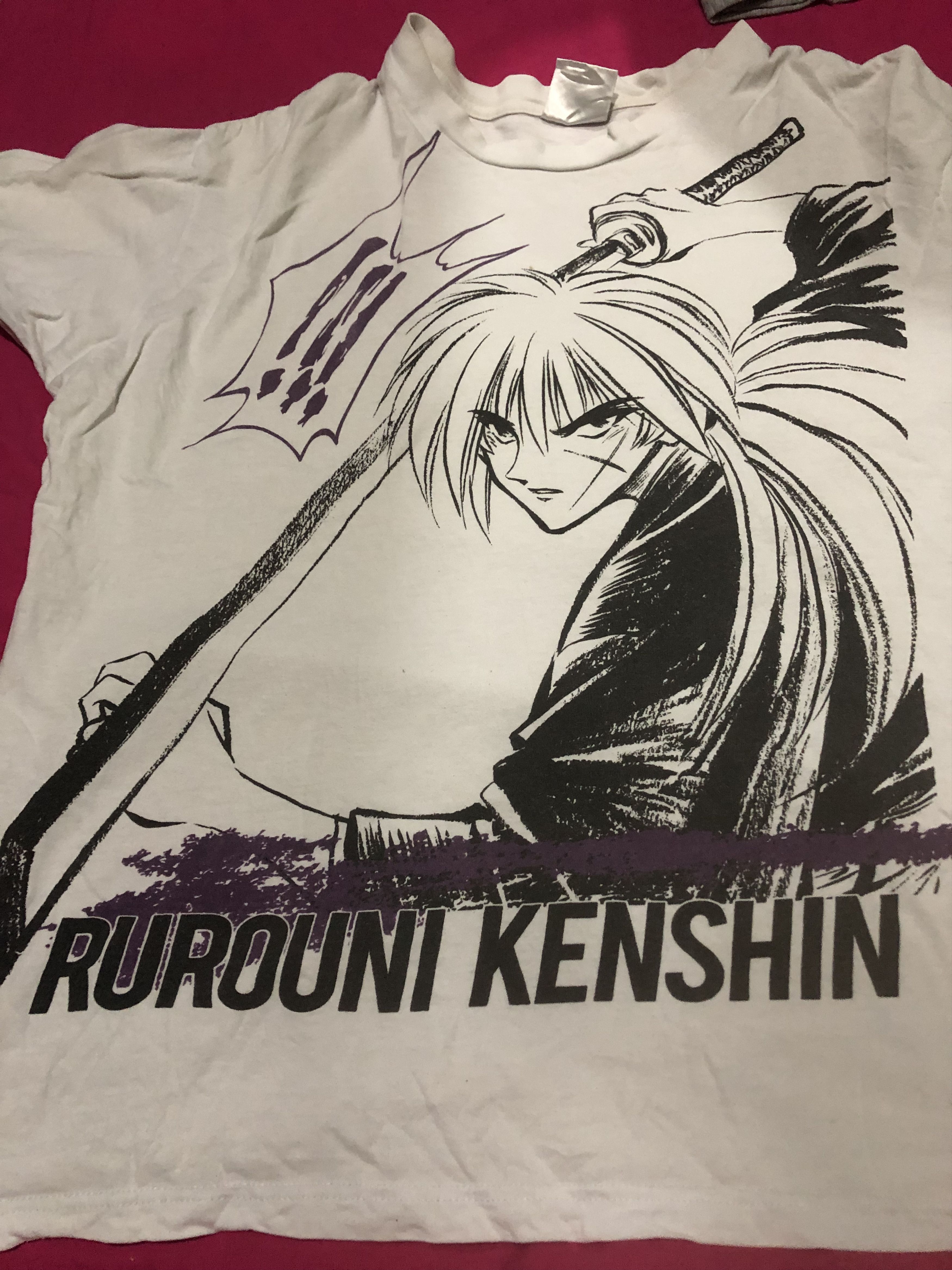 Anime Rurouni Kenshin Anime Tshirt Size US XXL / EU 58 / 5 - 3 Thumbnail