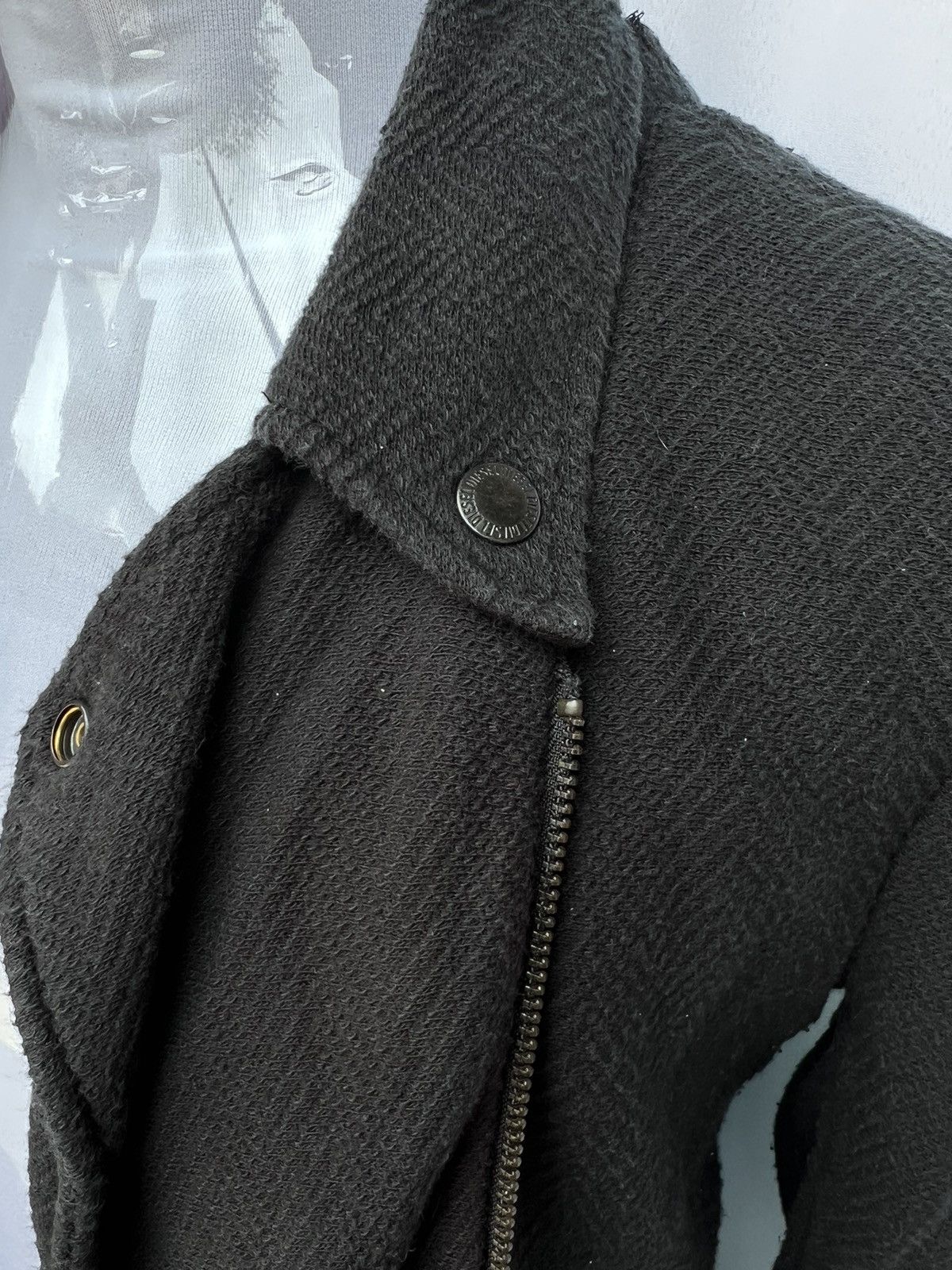 Diesel 💥DIESEL ZIPPER BUTTON DOUBLE COLLARS JACKET Size US M / EU 48-50 / 2 - 15 Thumbnail