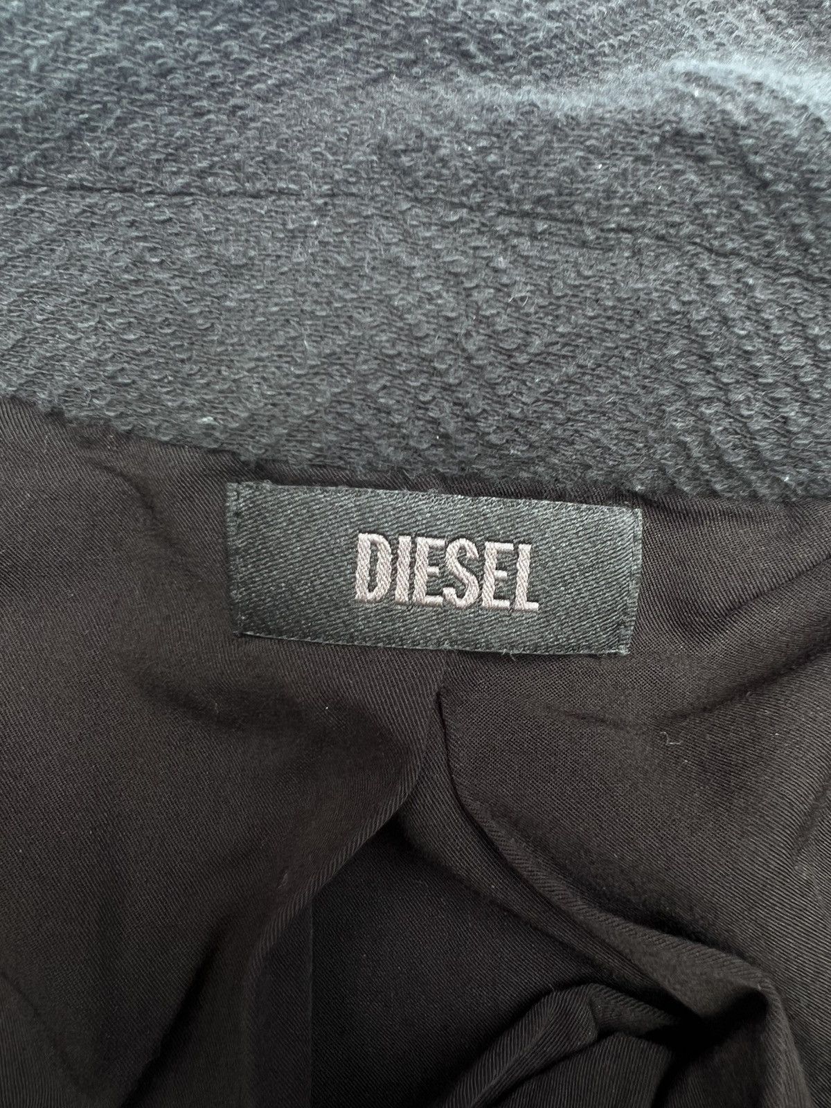 Diesel 💥DIESEL ZIPPER BUTTON DOUBLE COLLARS JACKET Size US M / EU 48-50 / 2 - 16 Thumbnail