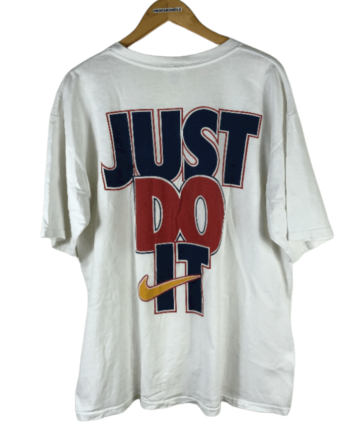 Nike Vintage Nike Just Do It Big Logo Size US L / EU 52-54 / 3 - 7 Thumbnail