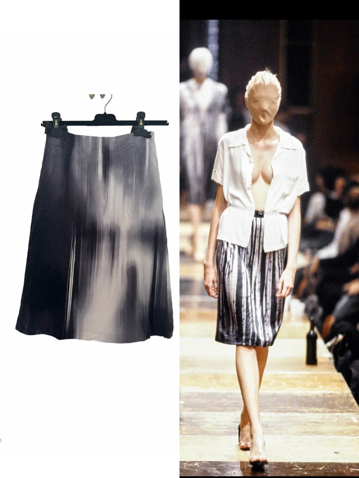 Maison Margiela 🔥 Rare! Martin Margiela 00’s early era line 1 Silk Skirt Size 27" / US 4 / IT 40 - 1 Thumbnail