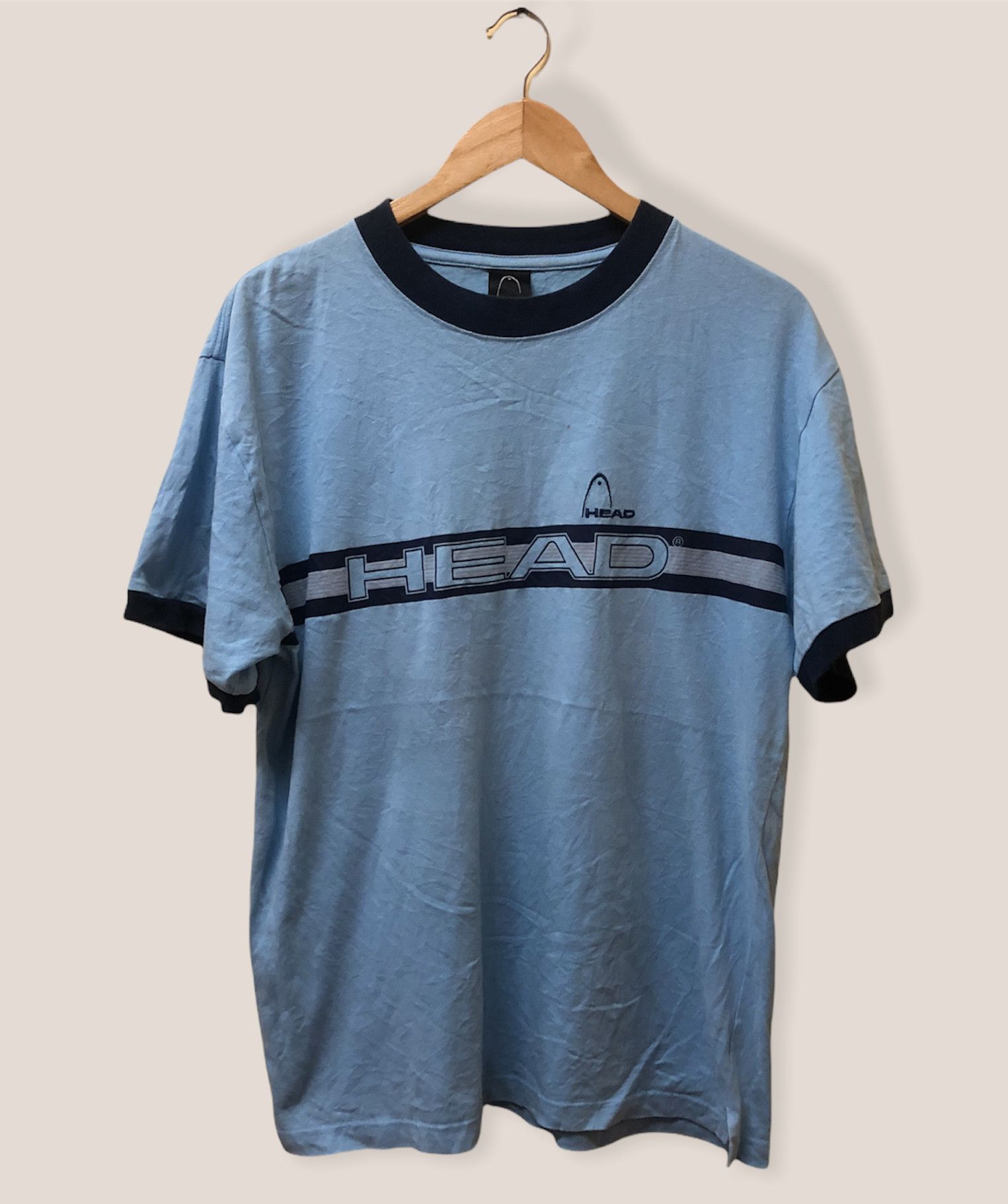 Japanese Brand Head Ringer Tshirt Size US L / EU 52-54 / 3 - 1 Thumbnail