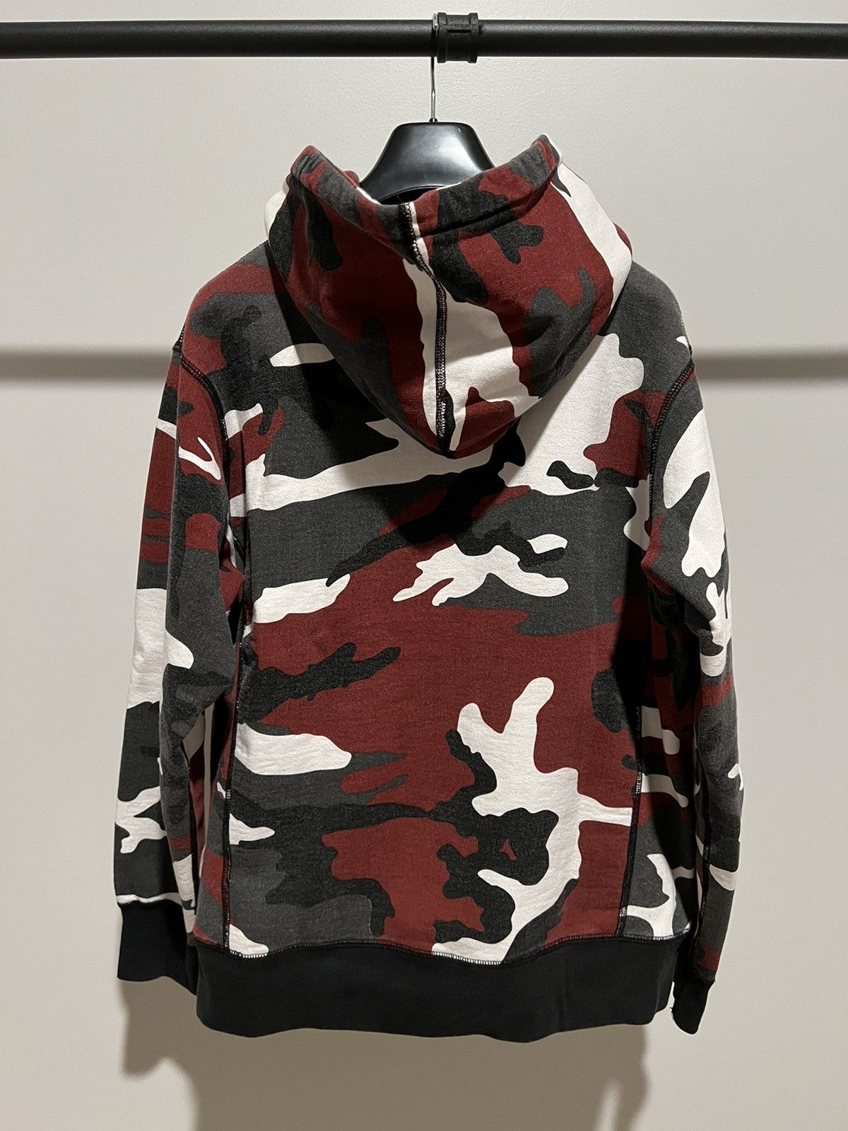 Supreme 12AW Box Logo Hooded Sweatshirt CAMO Pullover Hoodie