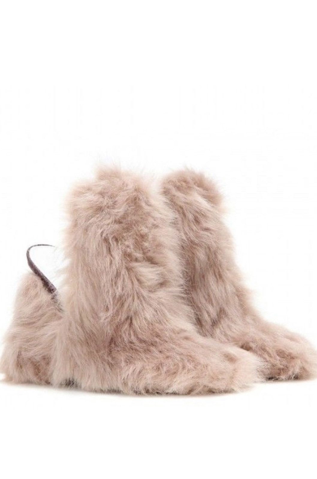 🔥 Rare Maison Margiela FW15 Runway fur shoes heels mules