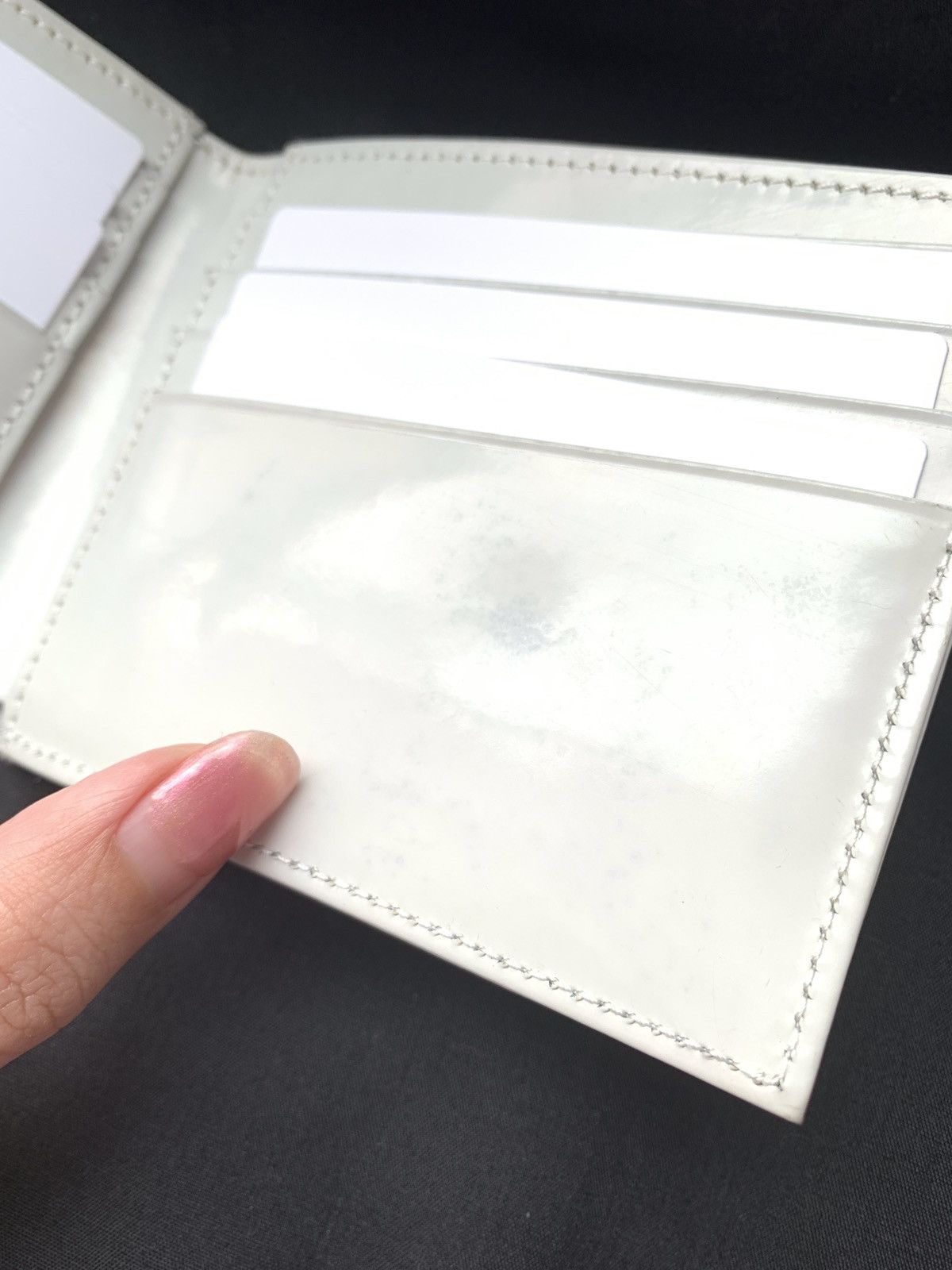 Maison Margiela 🔥 Rare inflammable leather Maison Margiela Line 11 wallet Size ONE SIZE - 6 Thumbnail