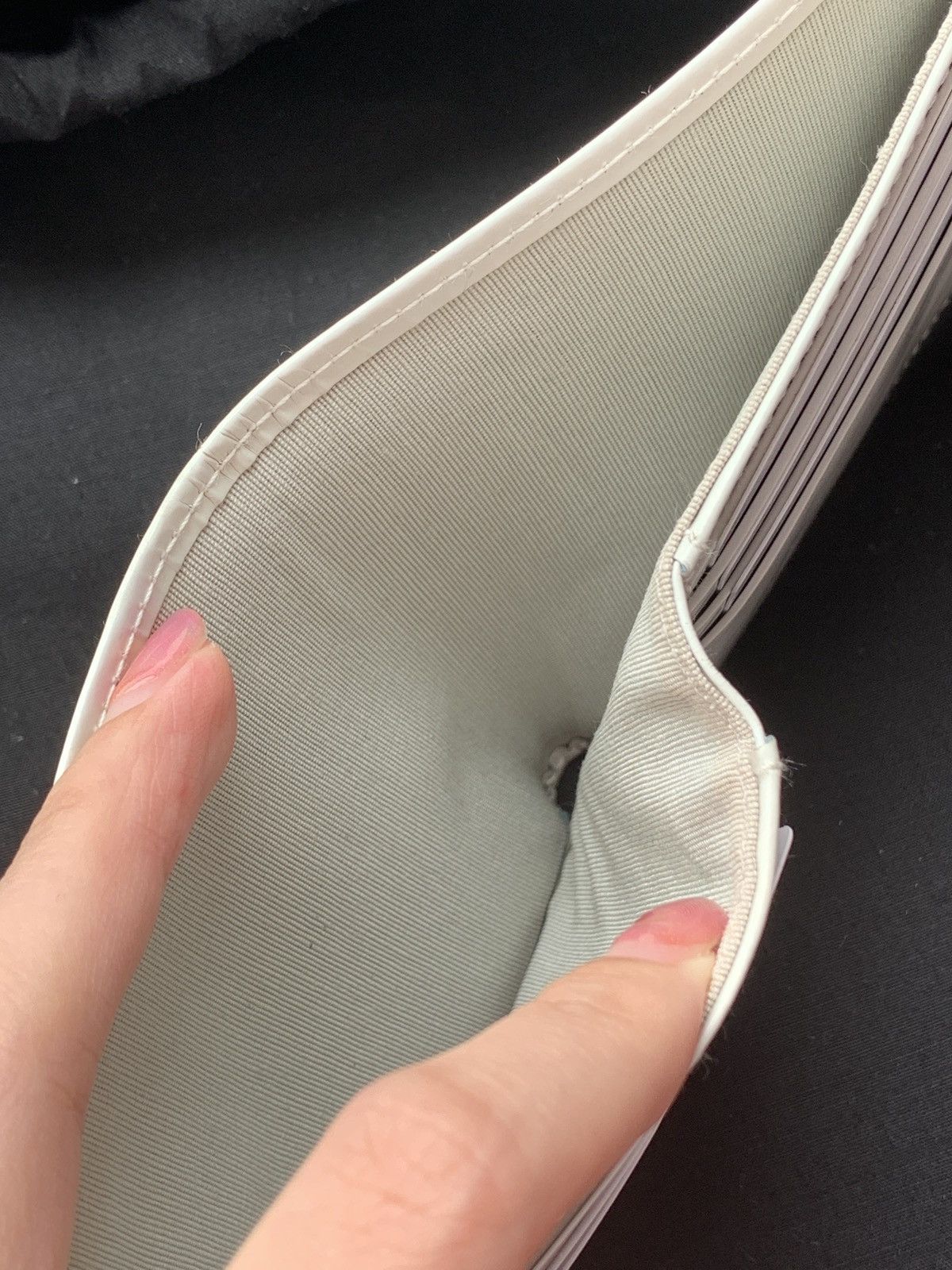 Maison Margiela 🔥 Rare inflammable leather Maison Margiela Line 11 wallet Size ONE SIZE - 12 Thumbnail