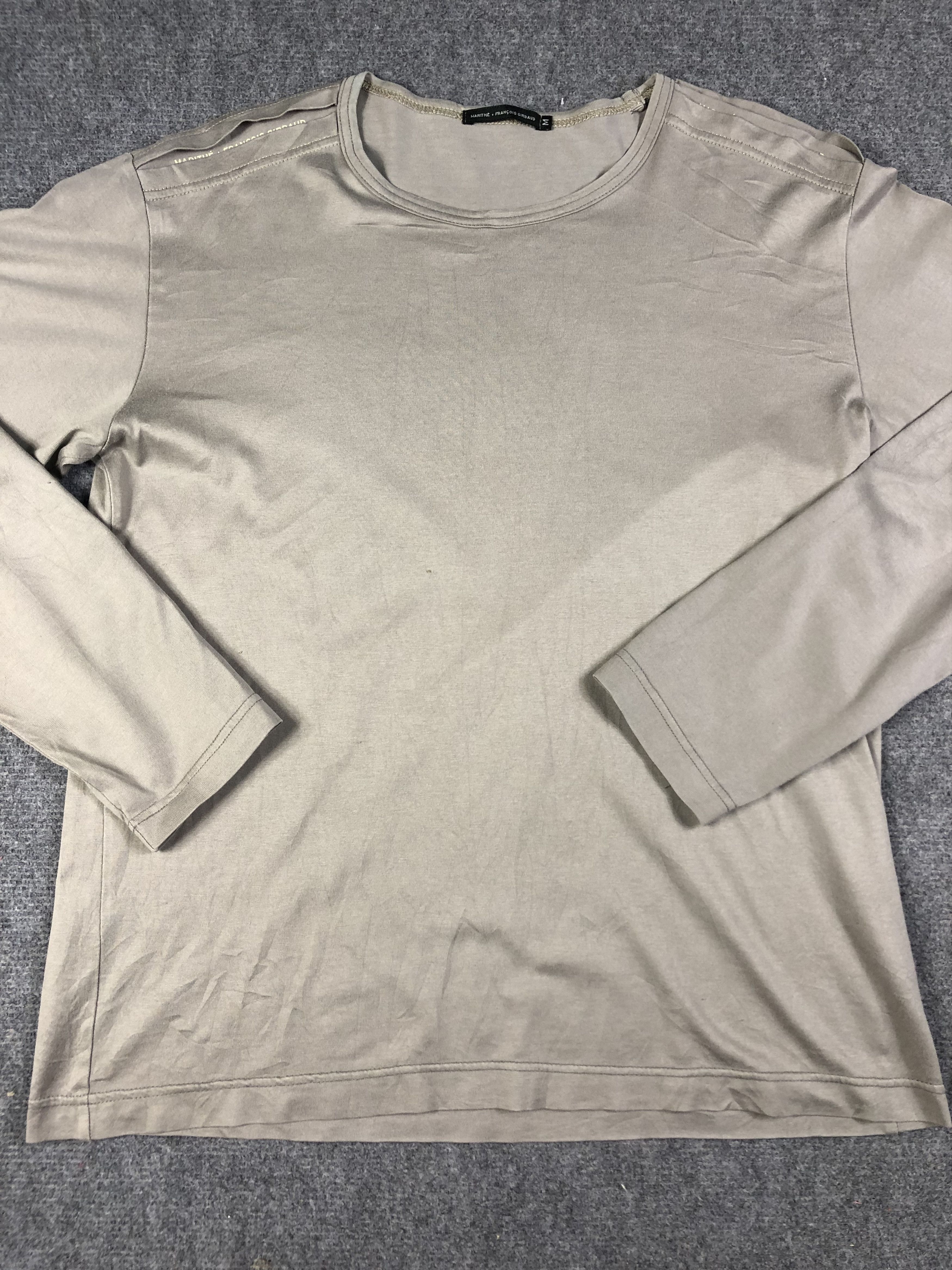 Marithe + Francois Girbaud Marithe Francois Girbaund Long Sleeve Tshirt Size US M / EU 48-50 / 2 - 2 Thumbnail