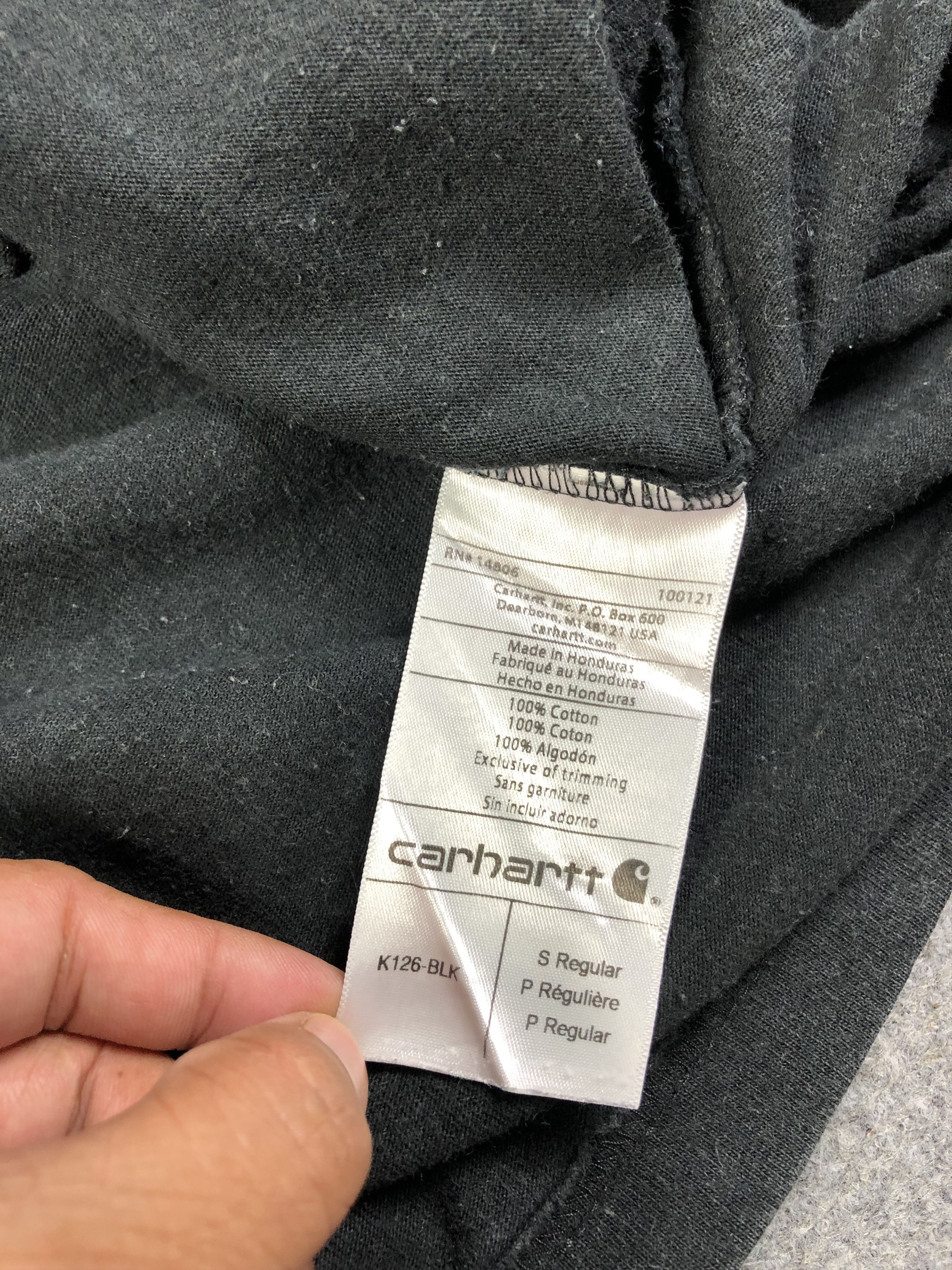 Carhartt Carhartt Long Sleeve Single Pocket Tshirt Size US S / EU 44-46 / 1 - 7 Thumbnail