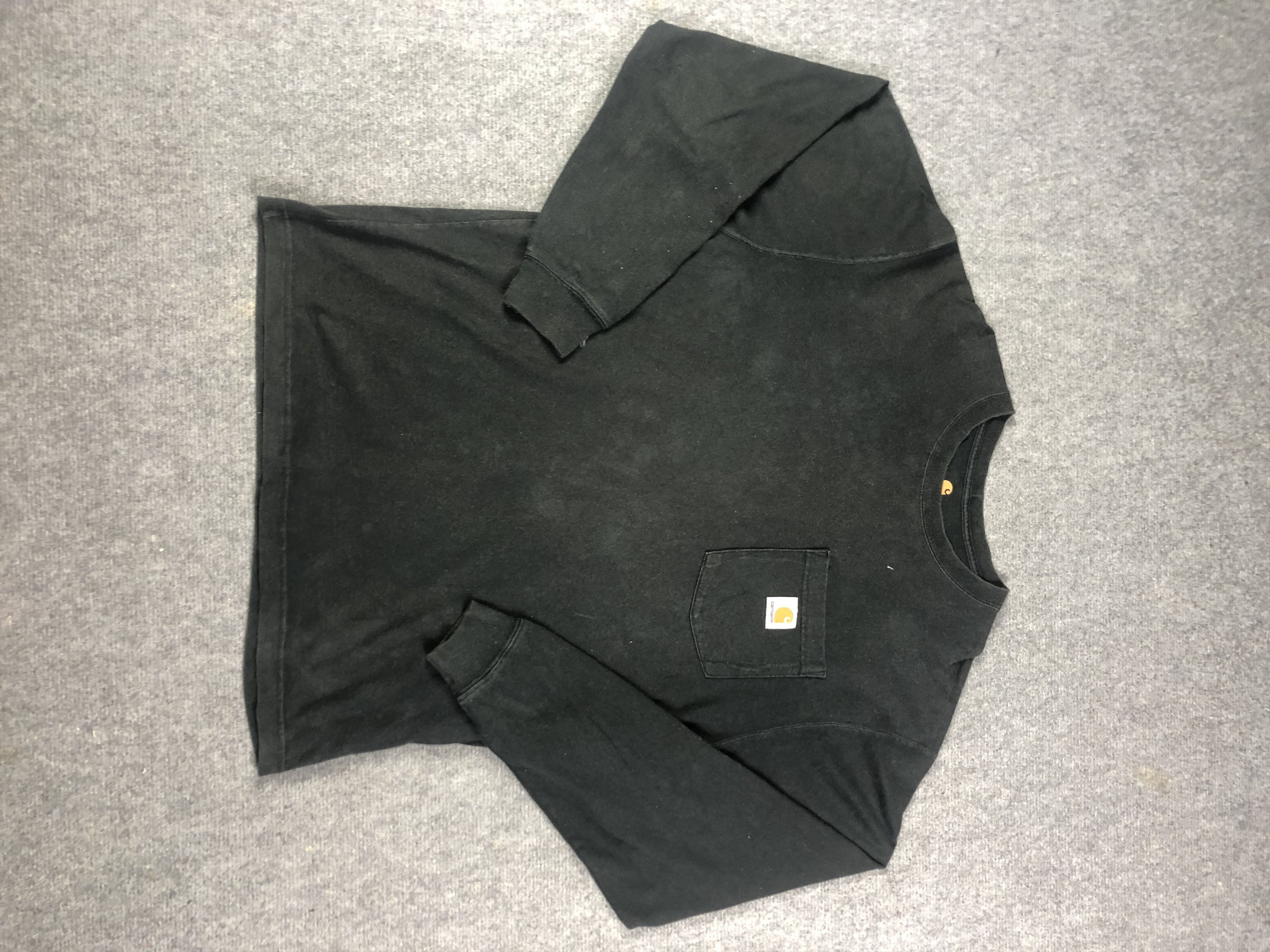 Carhartt Carhartt Long Sleeve Single Pocket Tshirt Size US S / EU 44-46 / 1 - 1 Thumbnail