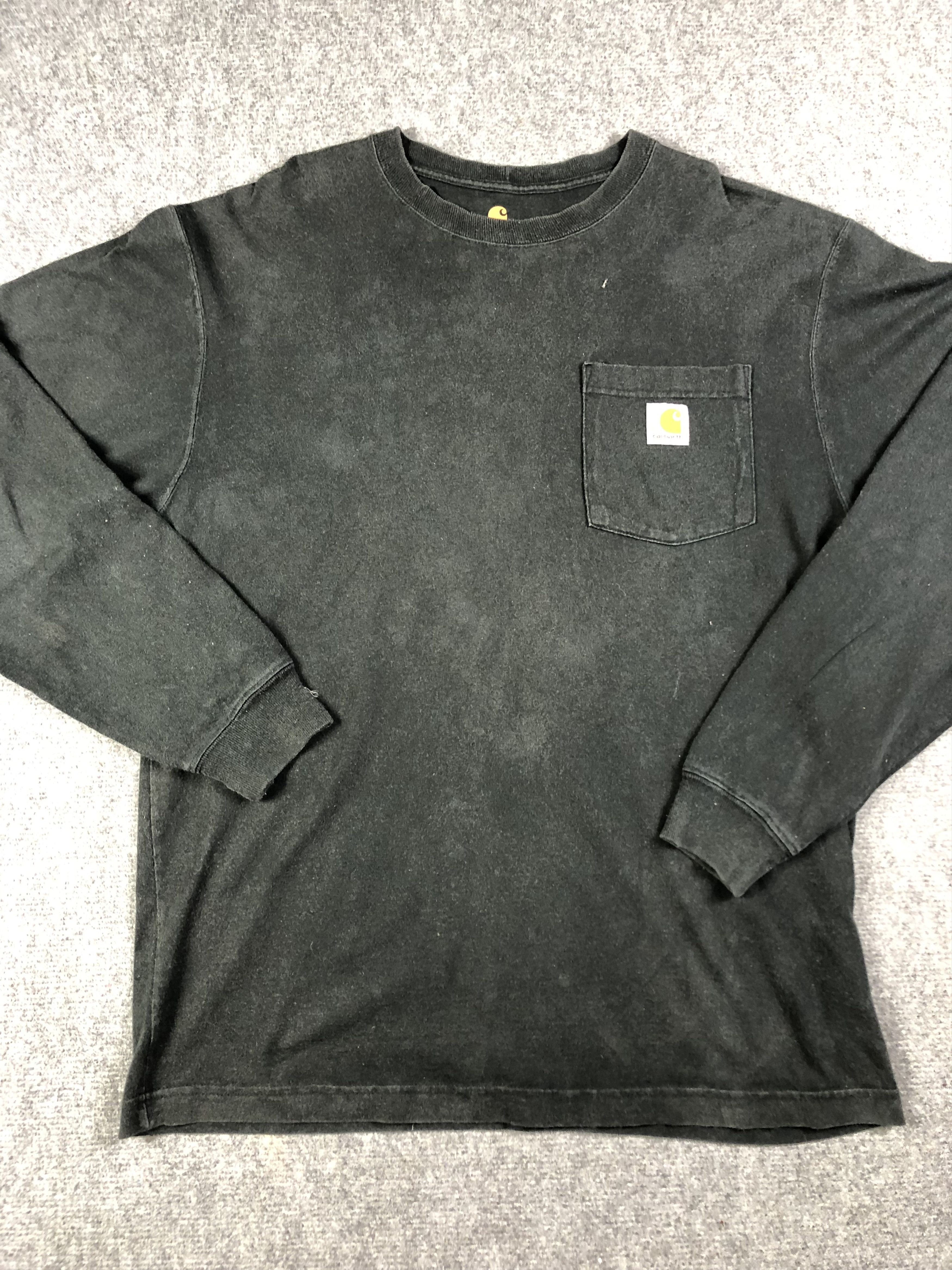 Carhartt Carhartt Long Sleeve Single Pocket Tshirt Size US S / EU 44-46 / 1 - 4 Thumbnail