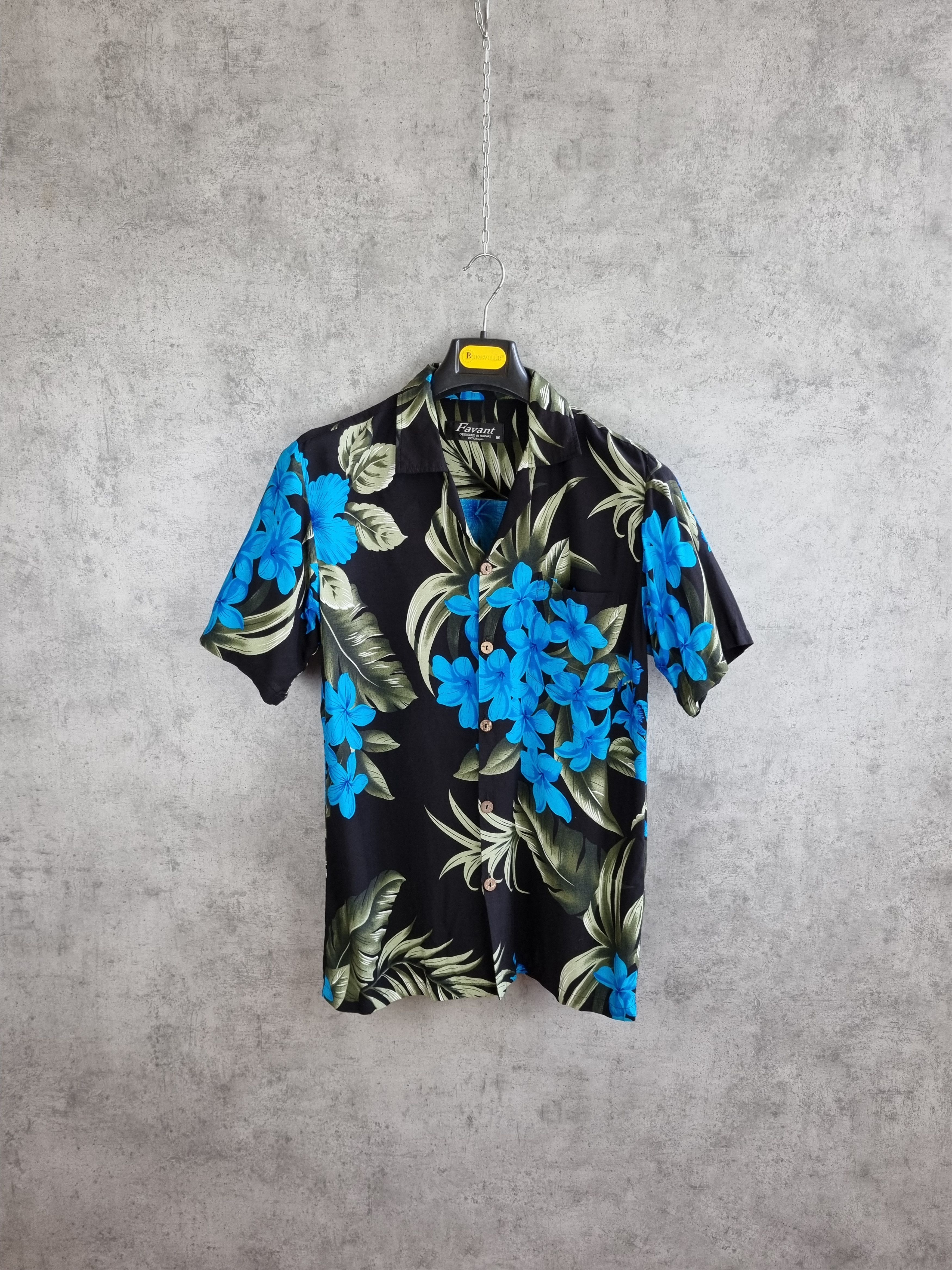 Vintage 90s Hawaiian Shirt Vintage Attractive Design Size US M / EU 48-50 / 2 - 10 Thumbnail