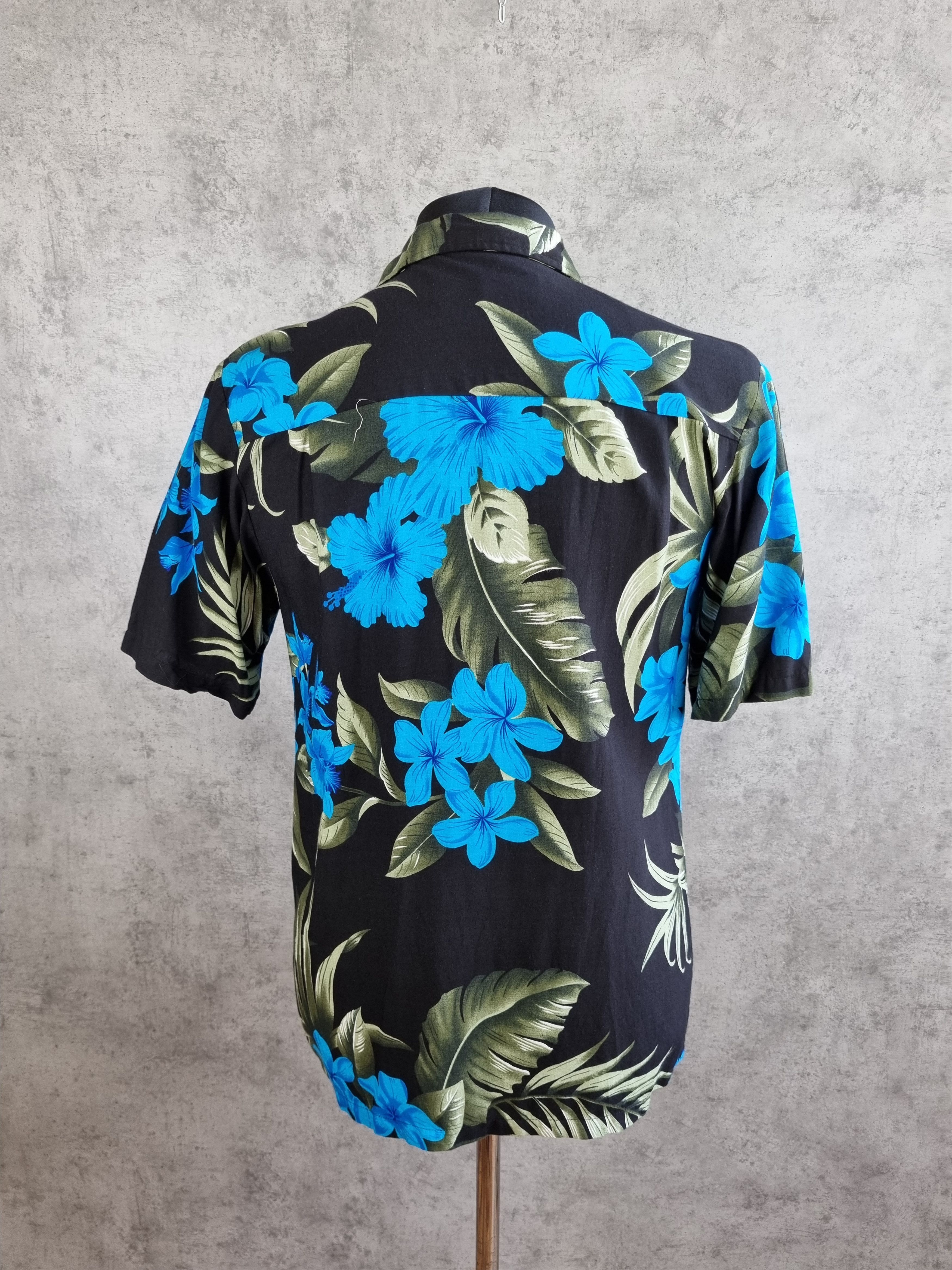 Vintage 90s Hawaiian Shirt Vintage Attractive Design Size US M / EU 48-50 / 2 - 4 Thumbnail